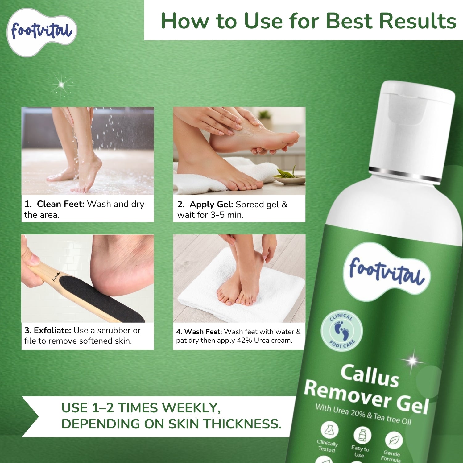 Shoprythm New Arrival,footvital Callus remover Gel