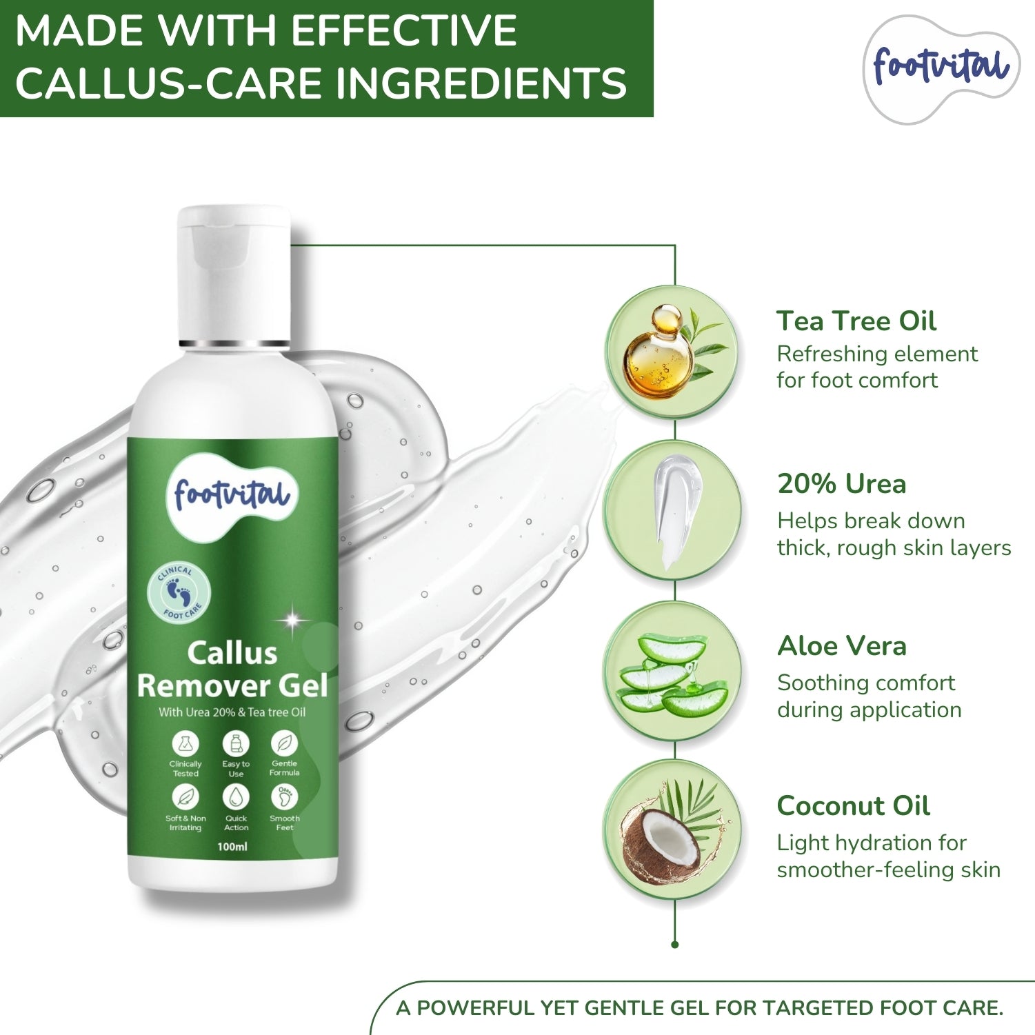 Shoprythm New Arrival,footvital Callus remover Gel