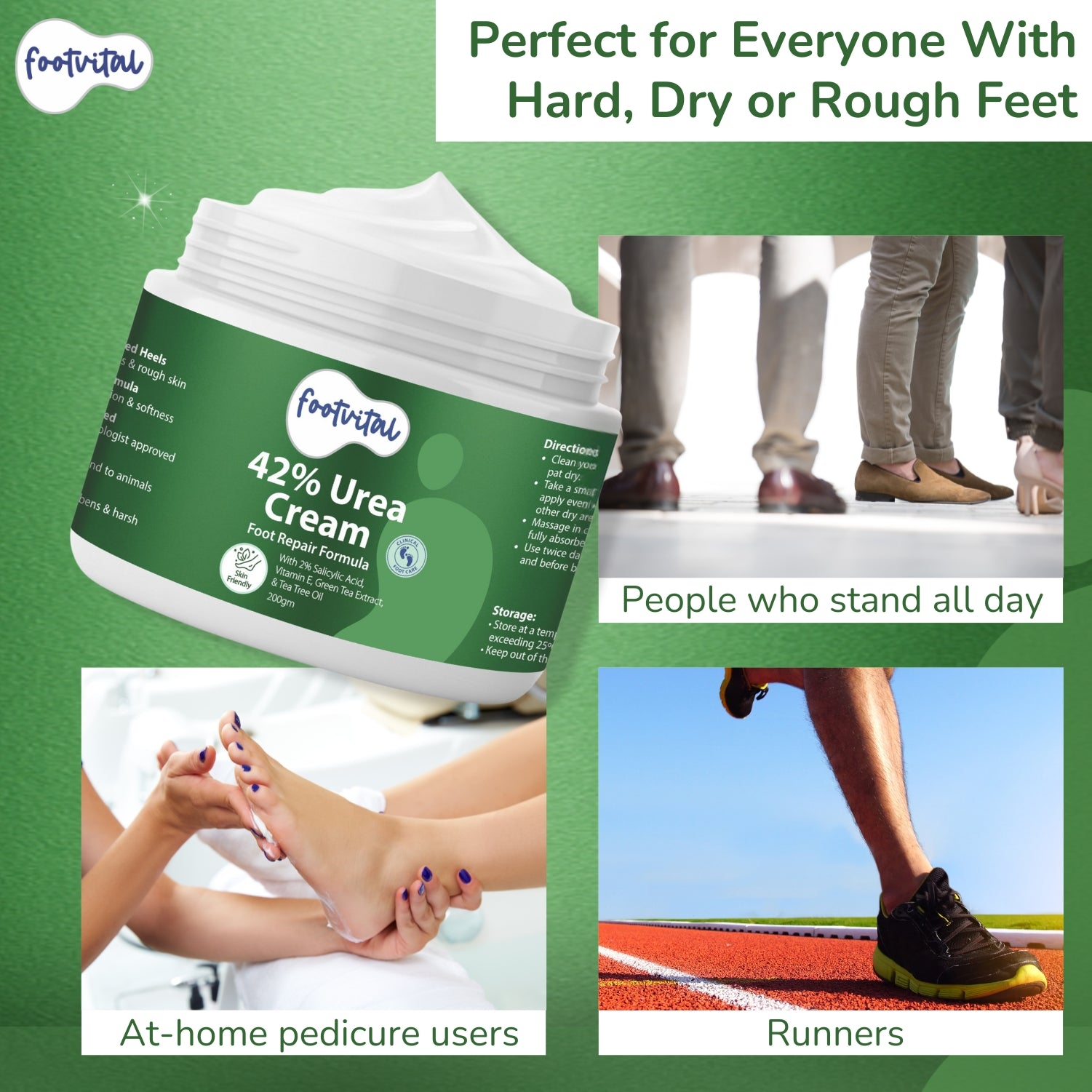 Shoprythm New Arrival,footvital Foot cream with Urea 42%
