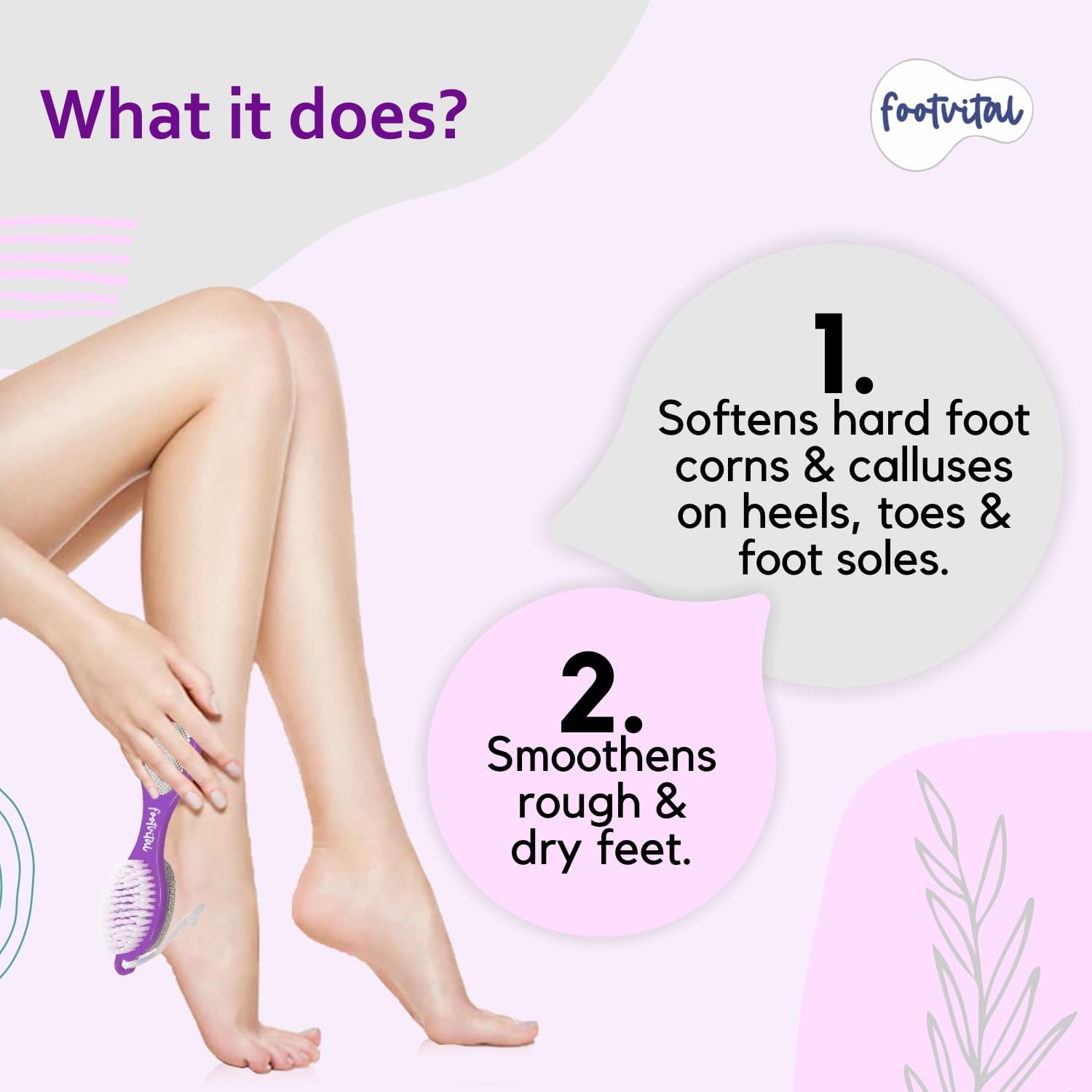 Shoprythm New Arrival,footvital Pedicure brush