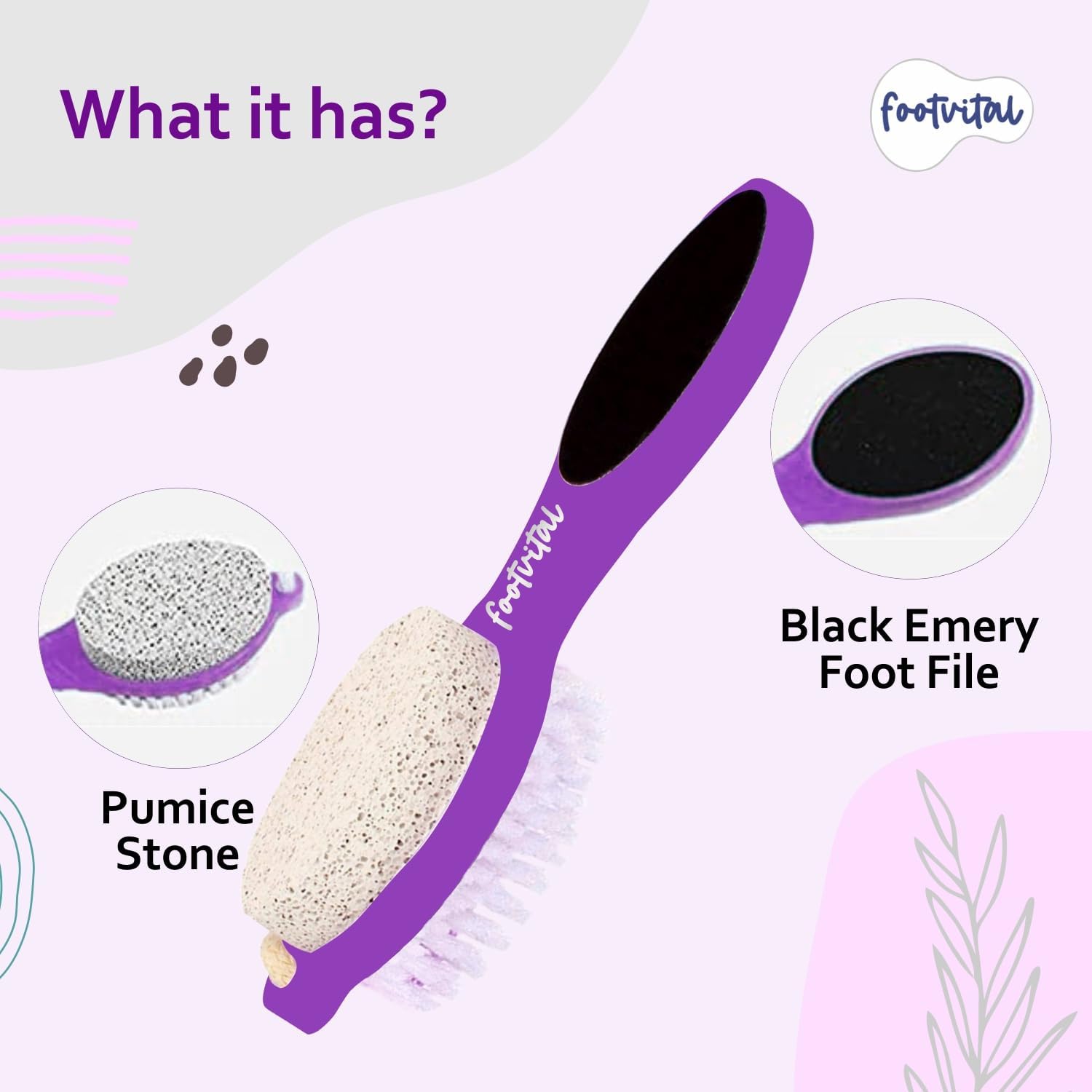 Shoprythm New Arrival,footvital Pedicure brush