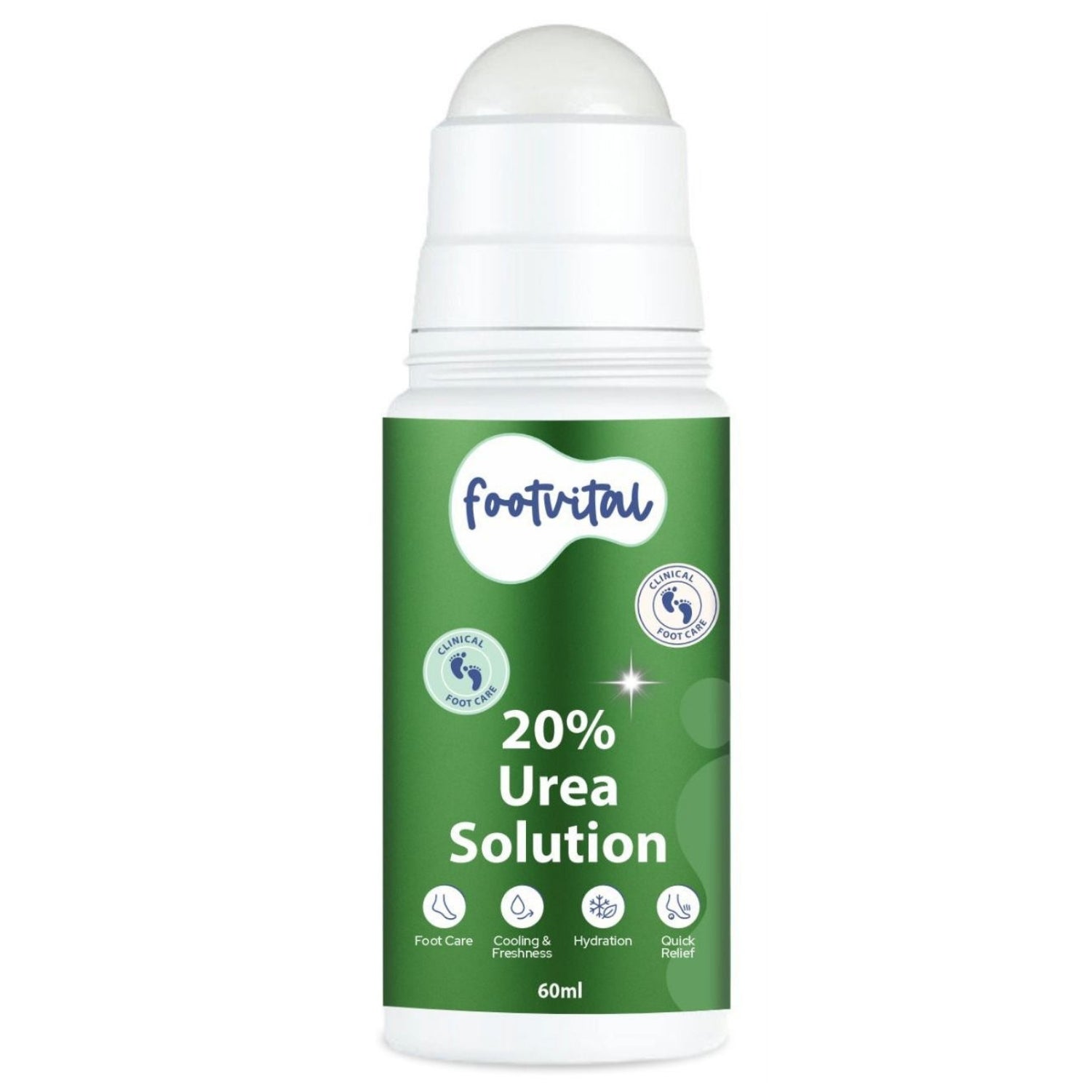 Shoprythm New Arrival,footvital Roll on 20% urea solution