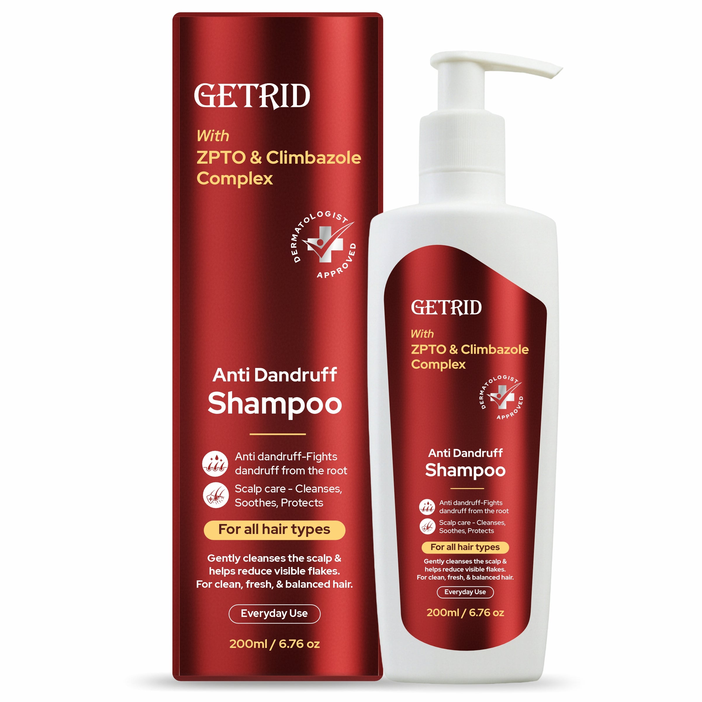 Shoprythm New Arrival Getrid anti dandruff shampoo