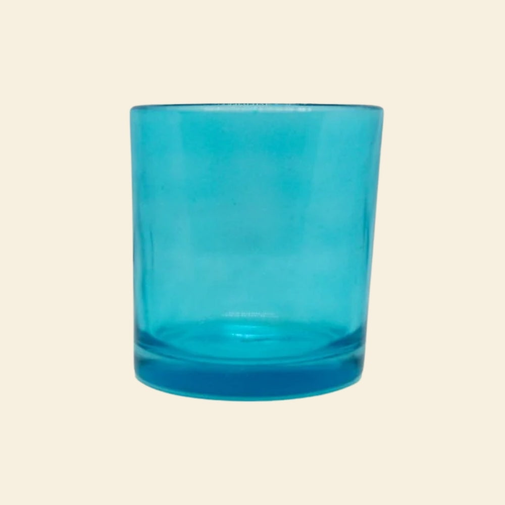 Shoprythm Packaging,Cosmetic Jar Blue glass candle jar