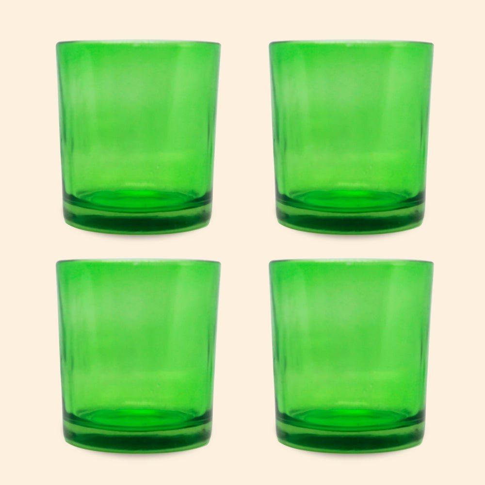 Shoprythm Packaging,Cosmetic Jar Green glass candle jar