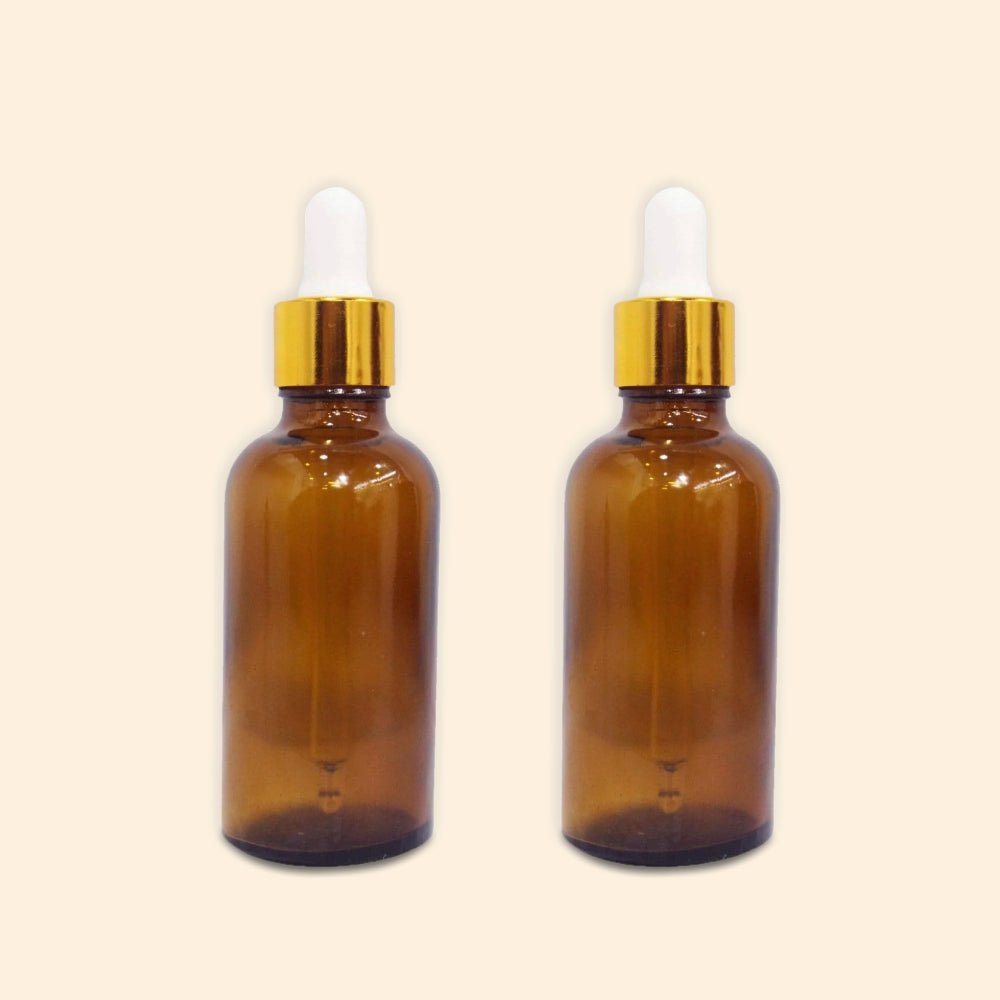 Shoprythm Packaging,Glass Amber Bottles Glass Amber bottle with golden dropper & Funnel