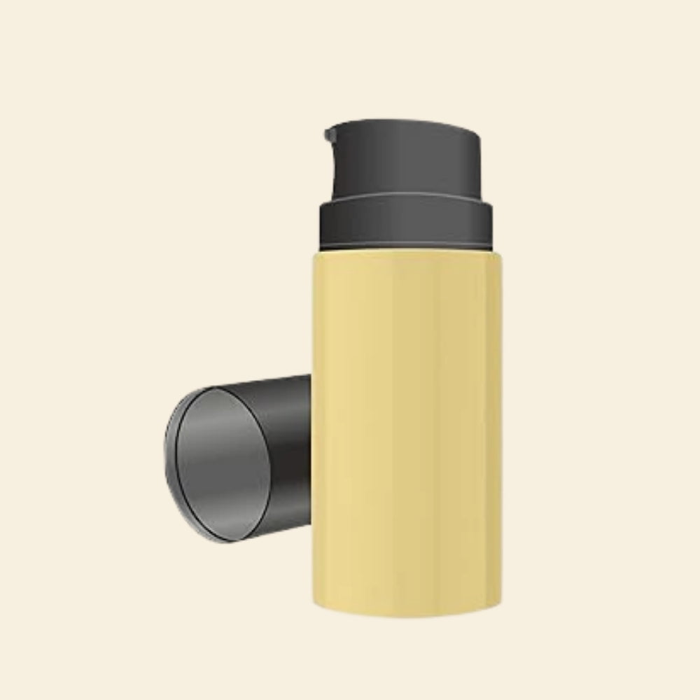 Shoprythm Packaging Orange Airless Travel Bottle 15ml