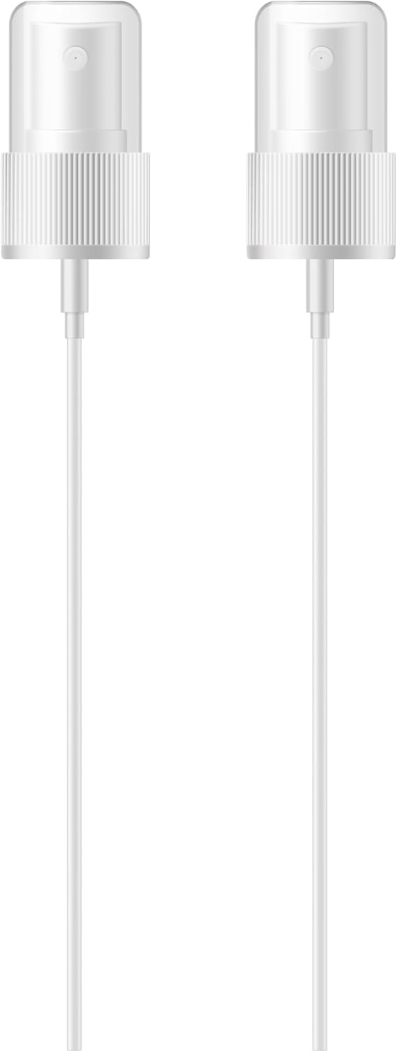 Shoprythm Packaging Pack Of 2 White Fine Mist Spray Bottles – 100ml