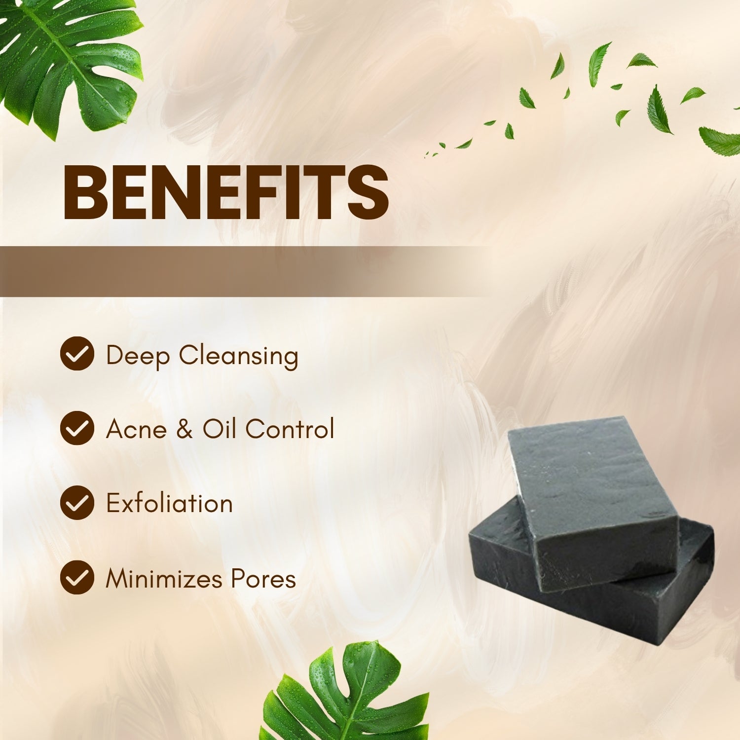 Shoprythm Soap base Activated Charcoal Soap Base
