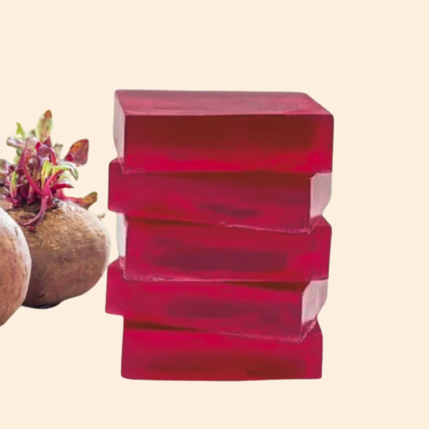 Shoprythm Soap base Beetroot Soap Base