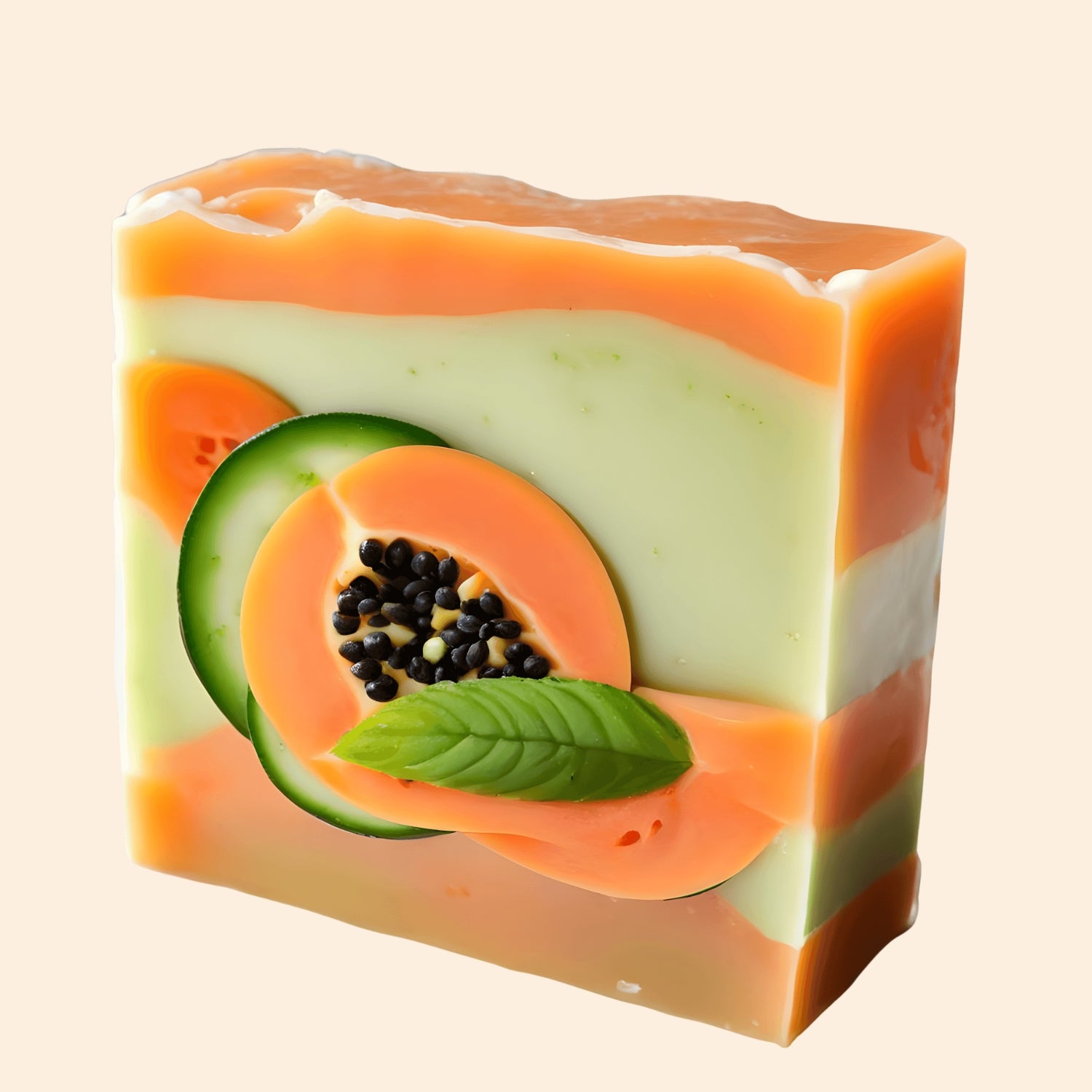 Shoprythm Soap base Papaya Cucumber Soap Base