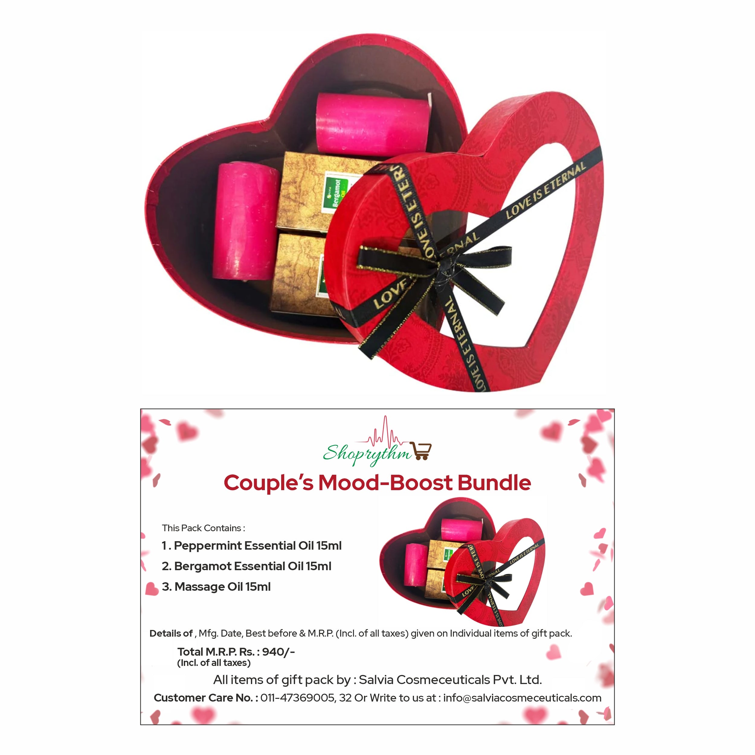 Shoprythm valentine combo Couple’s Mood-Boost Bundle