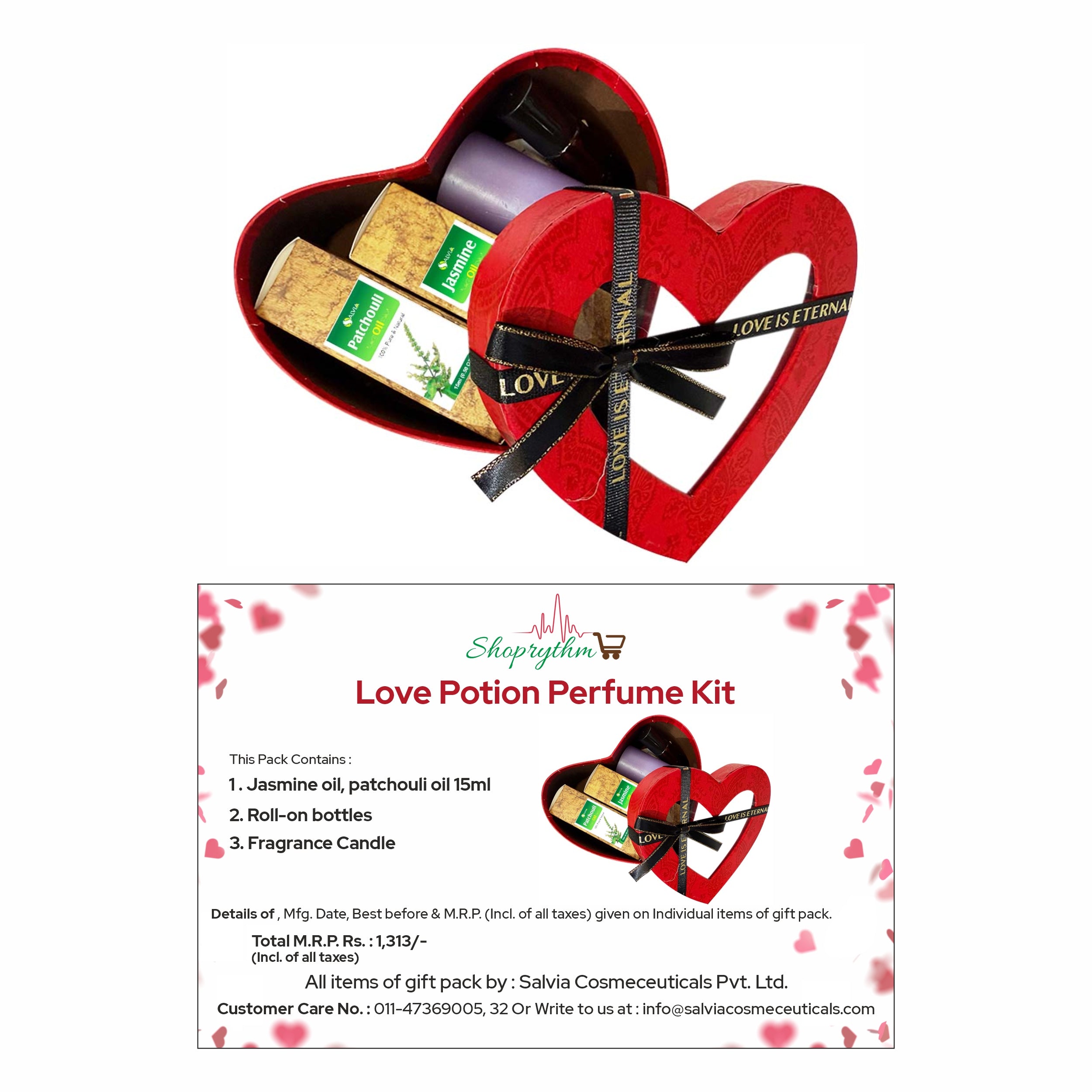Shoprythm valentine combo Love Potion Perfume Kit