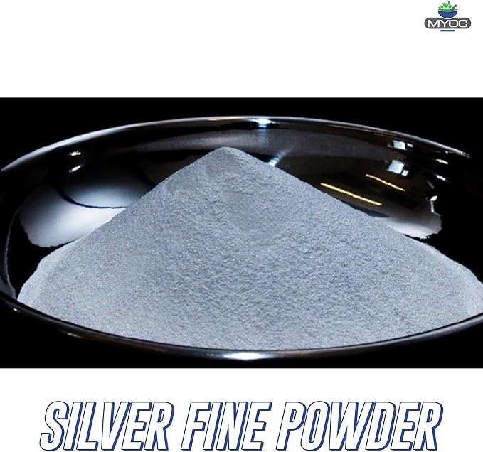 shoprythmindia Cosmetic Raw Material,Cosmetic Raw Materials 50g Silver Fine Powder