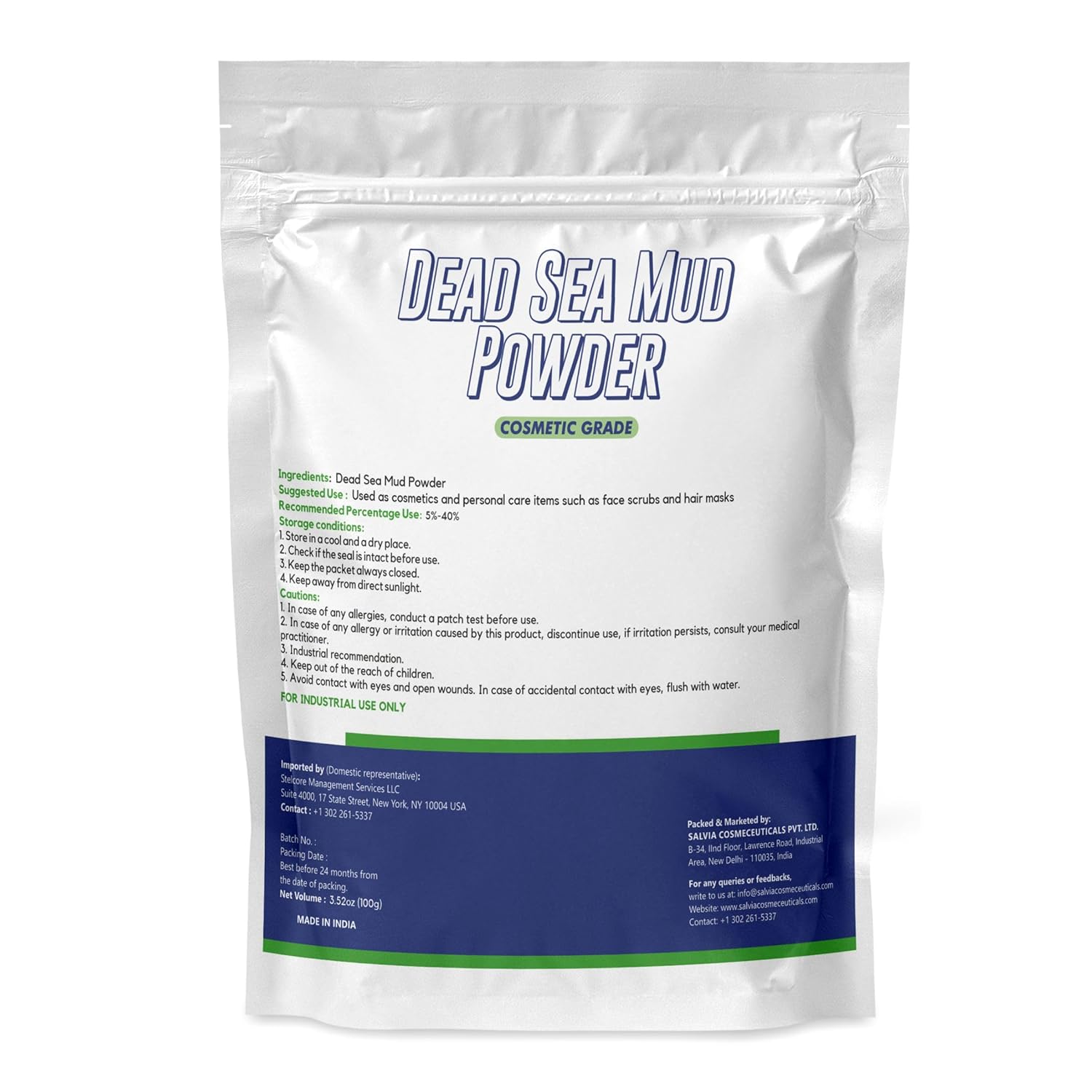 shoprythmindia Cosmetic Raw Material,Cosmetic Raw Materials Myoc Dead Sea Mud Powder
