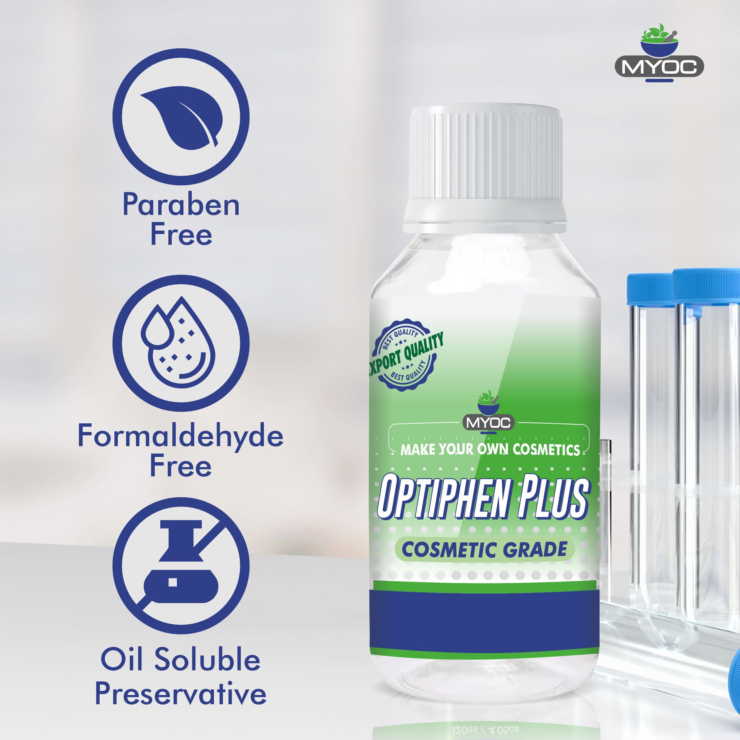shoprythmindia Cosmetic Raw Material,Cosmetic Raw Materials Myoc Optiphen Plus