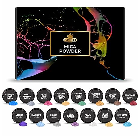 shoprythmindia Cosmetic Raw Material Mica Powder 3g
