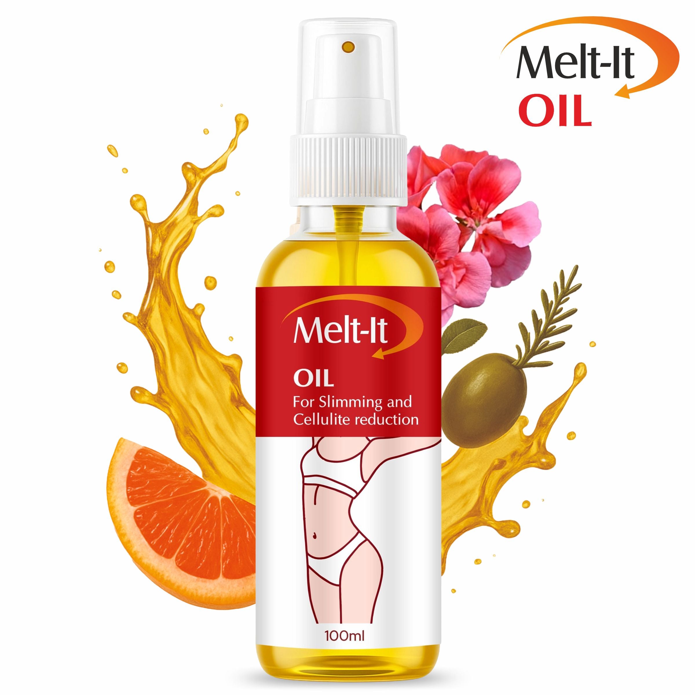 shoprythmindia Meltit Melt-It Anti Cellulite And Slimming Oil 100ml
