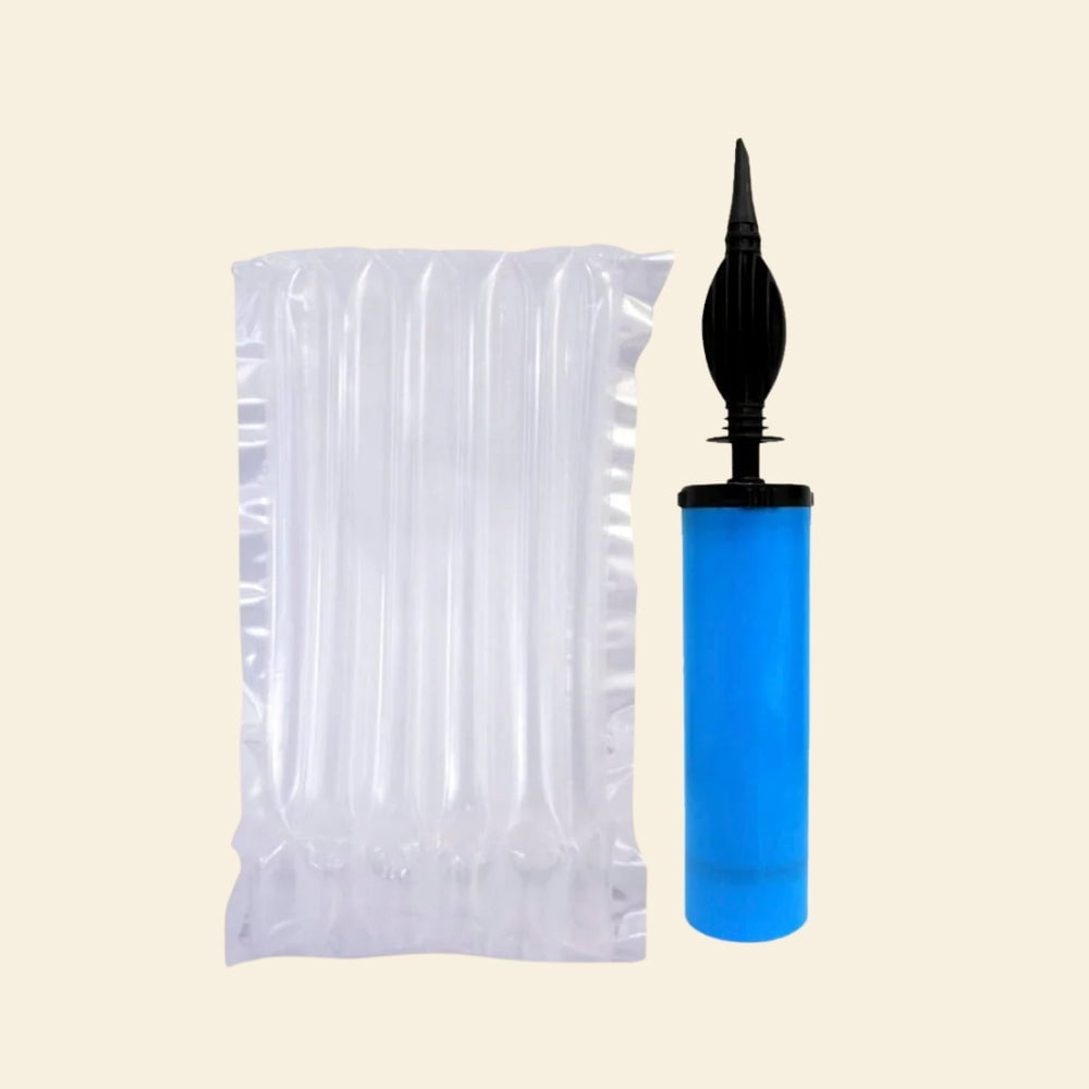 shoprythmindia Packaging,Air Protector Bags Air Protector Bag for Glass Bottle with Free Pump (20cm x 16)