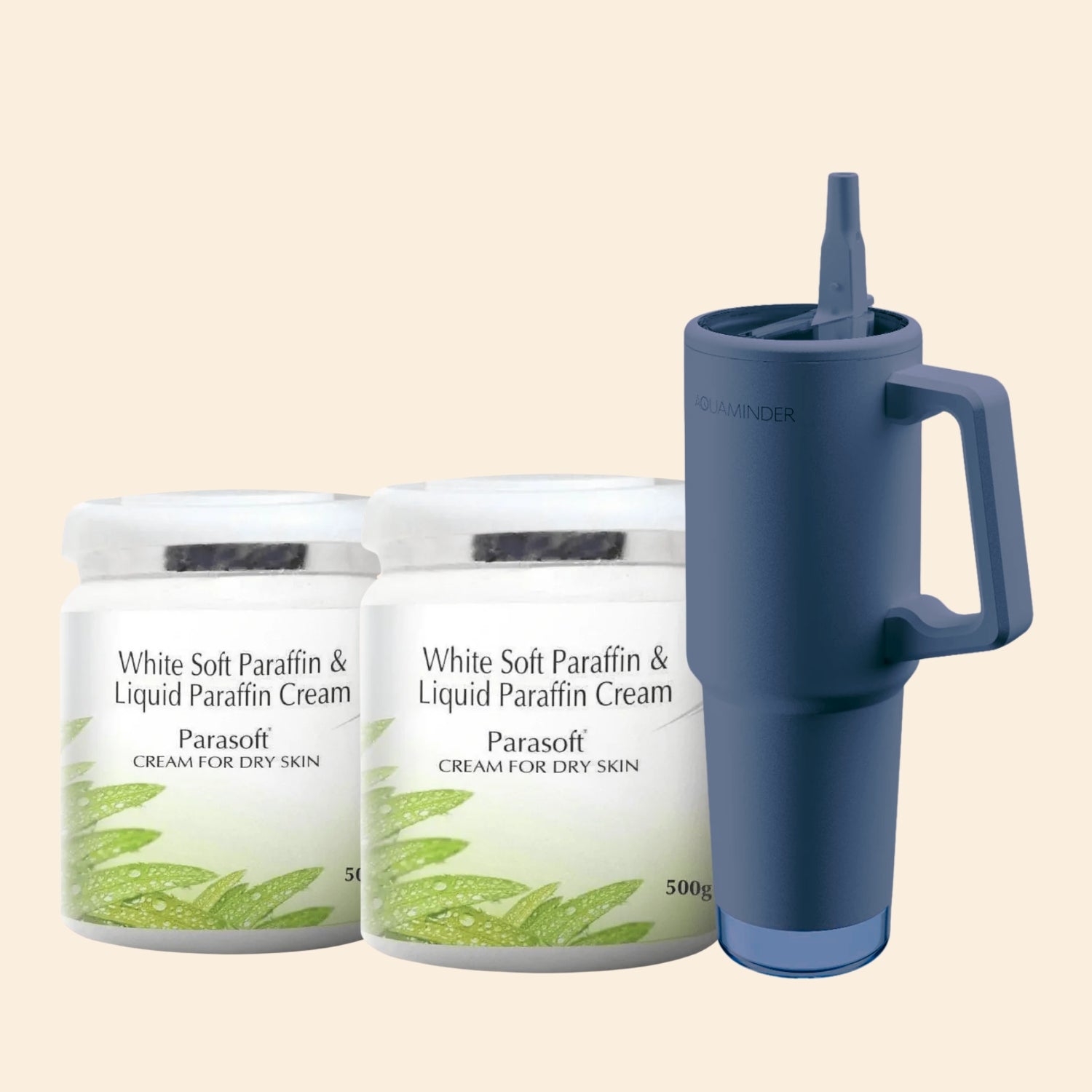 shoprythmindia Parasoft,Body & Foot Cream, Best Selling Products Hydrate Inside & Out Combo – Parasoft Cream + Smart Hydration Bottle