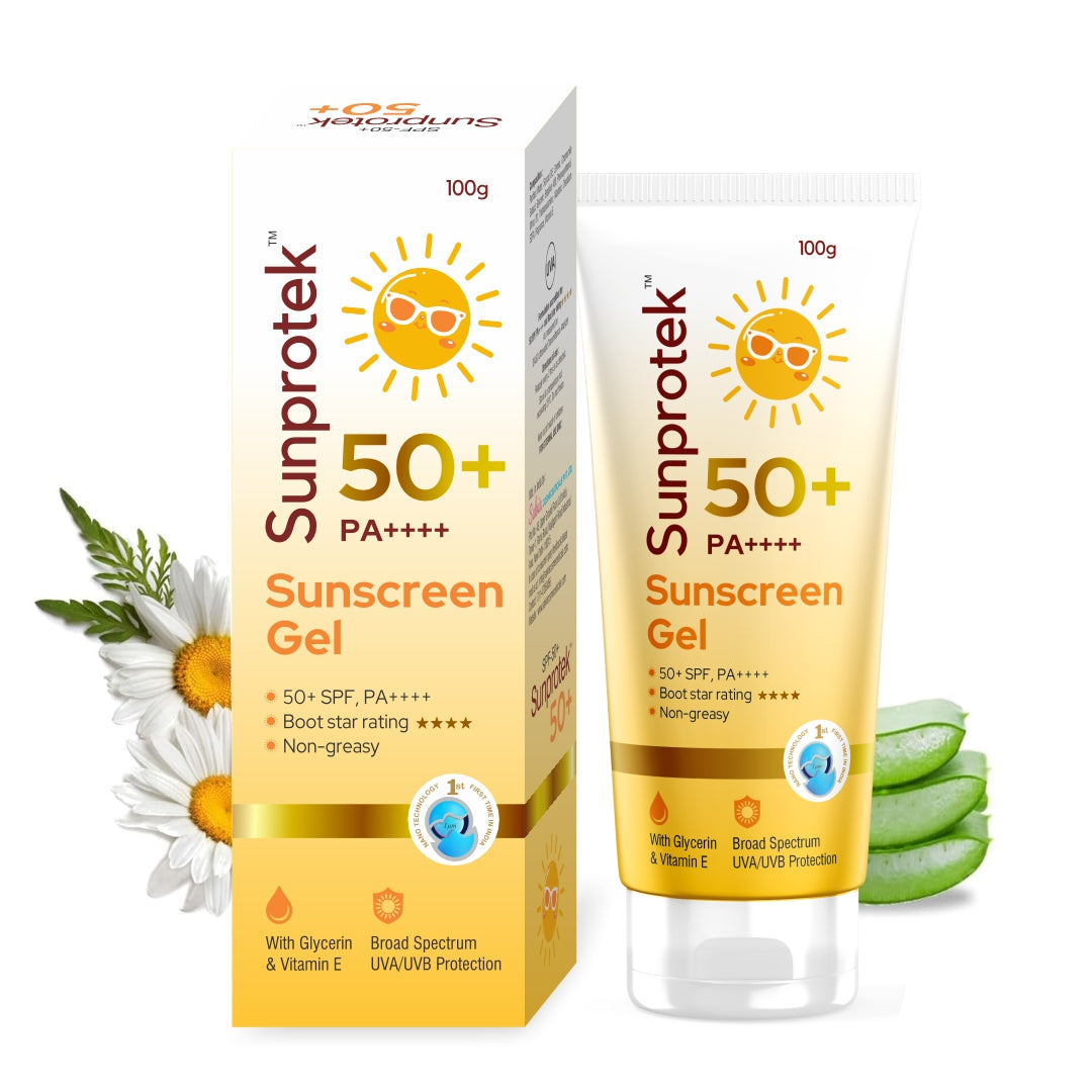 Sunprotek SPF 50+ Sunscreen Gel Protection 100gm