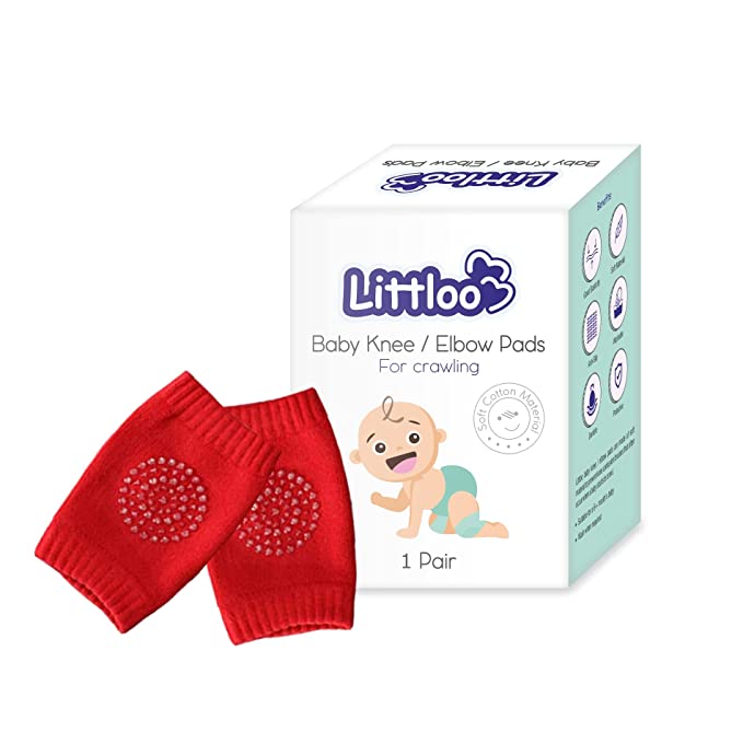 Littloo Littloo Pack of 1 / Red Littloo Baby Knee Pad
