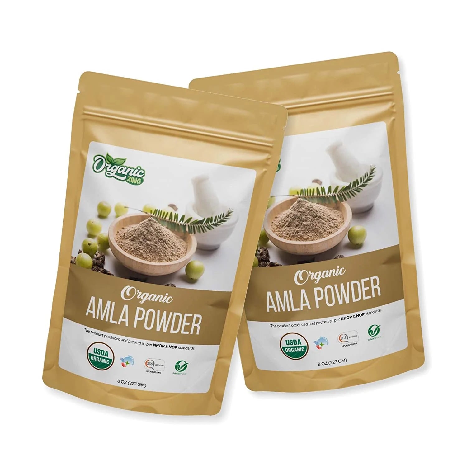 Organic Zing Organic Herbs Organic Amla Powder