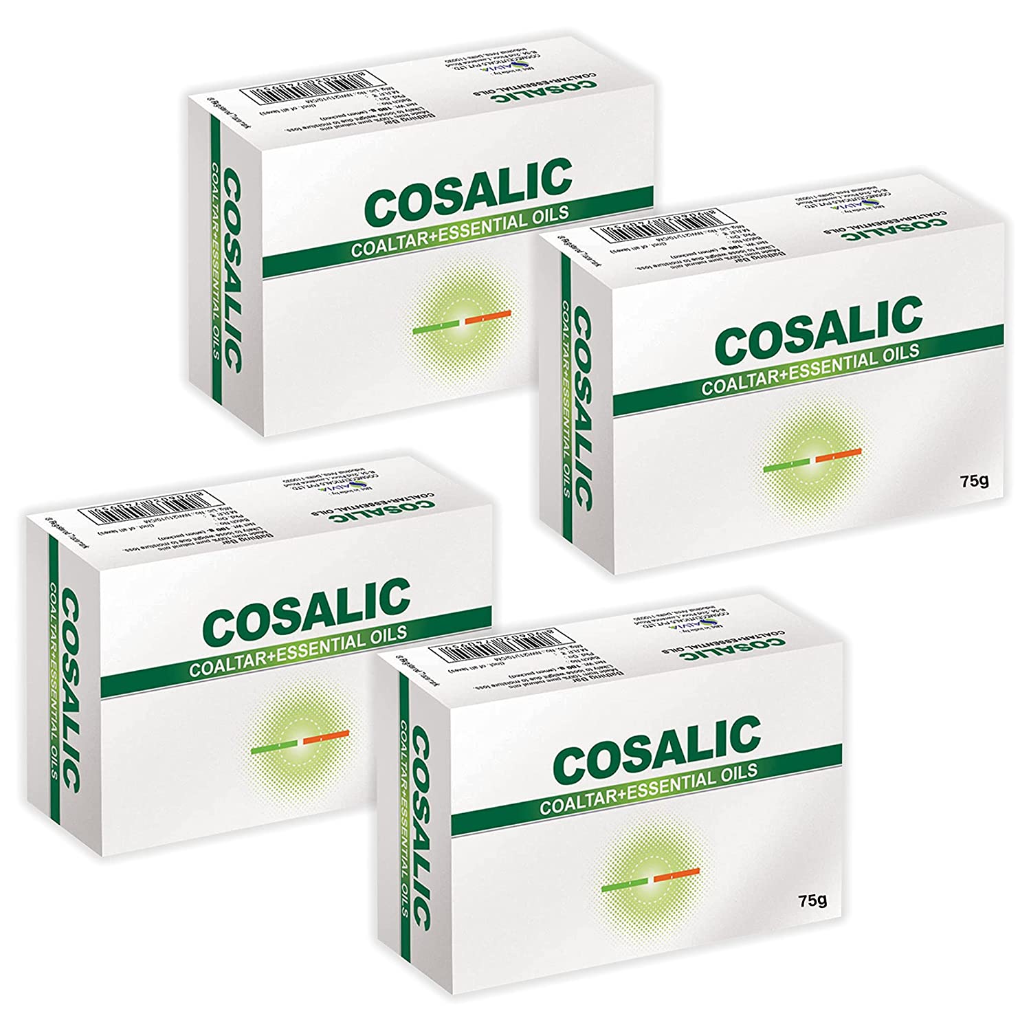 Salve Cosalic Soap Pack of 4 Cosalic Coaltar Soap with Essential oils