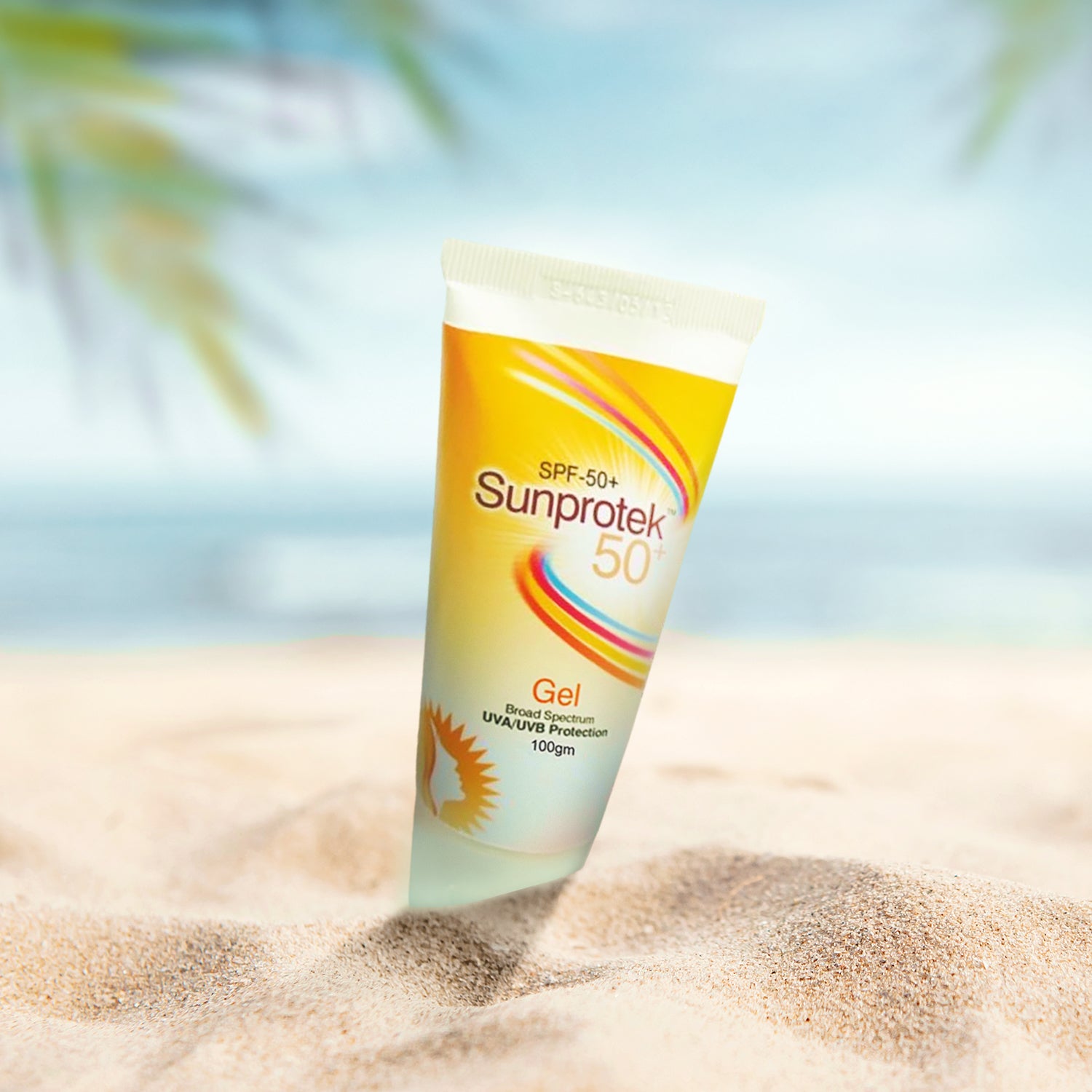 Salve Sunprotek,Sun Care,Sunscreen Gel Sunprotek SPF 50+ Sunscreen Gel Protection 100gm