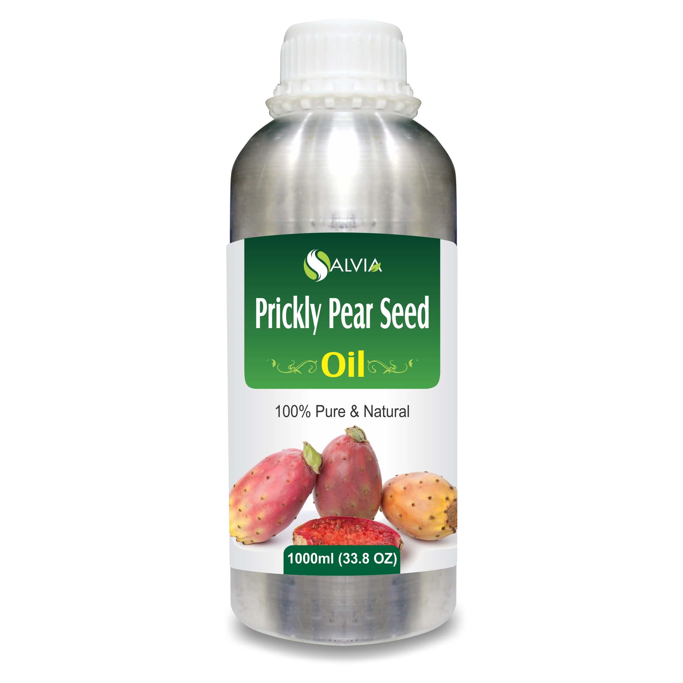 Salvia Natural Carrier Oils Prickly Pear Seed Oil (Opuntia Ficus-Indica) Natural Pure Carrier Oil