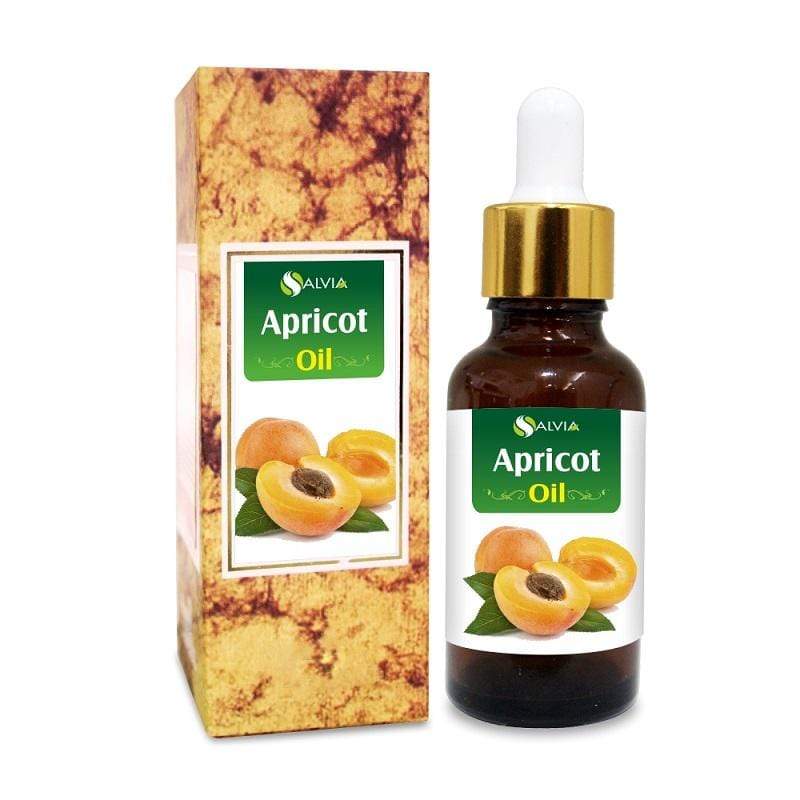Salvia Natural Carrier Oils 10ml Apricot Oil (Prunus armeniaca) 100% Natural Pure Carrier Oil