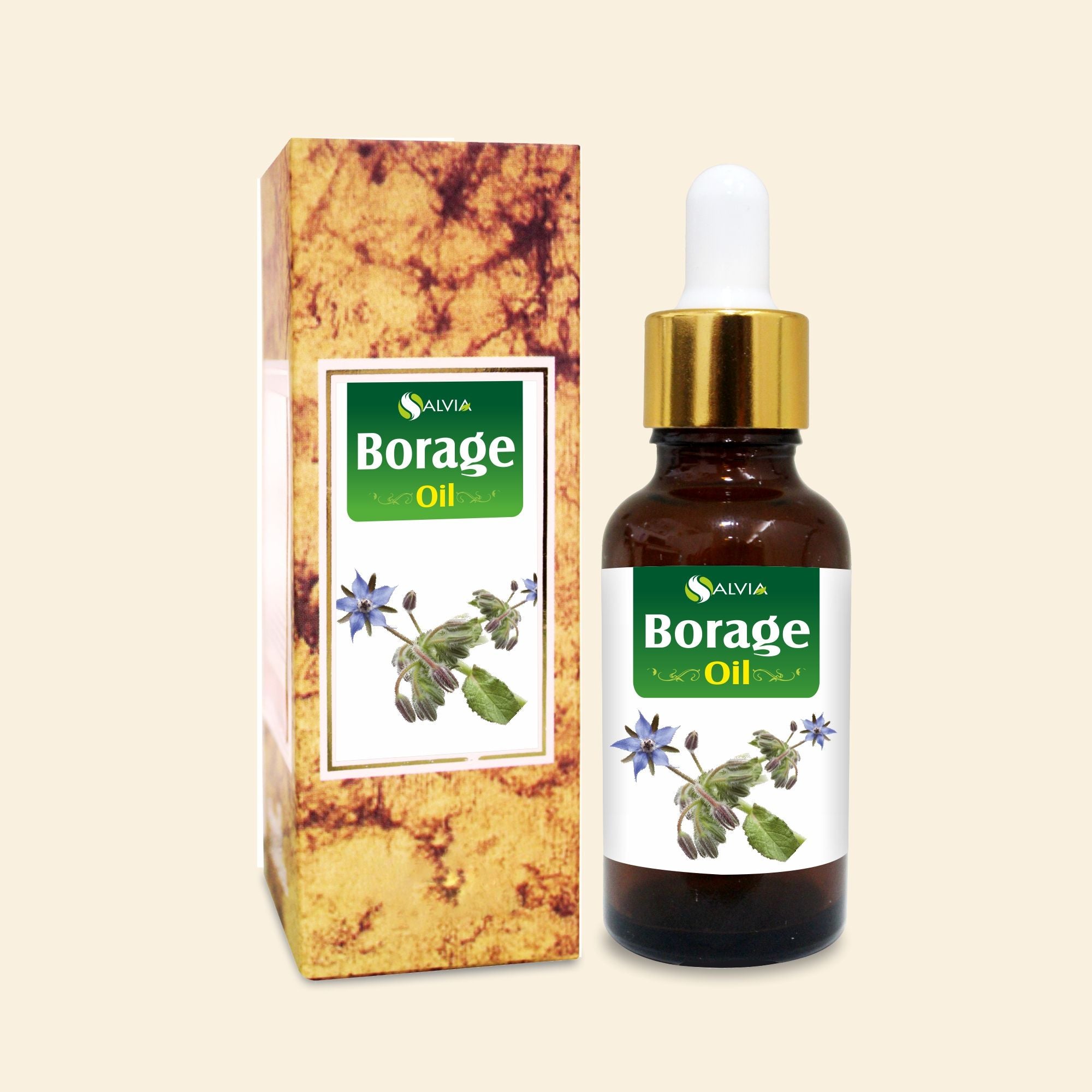 Salvia Natural Carrier Oils Borage Oil Natural & Pure Carrier Oil