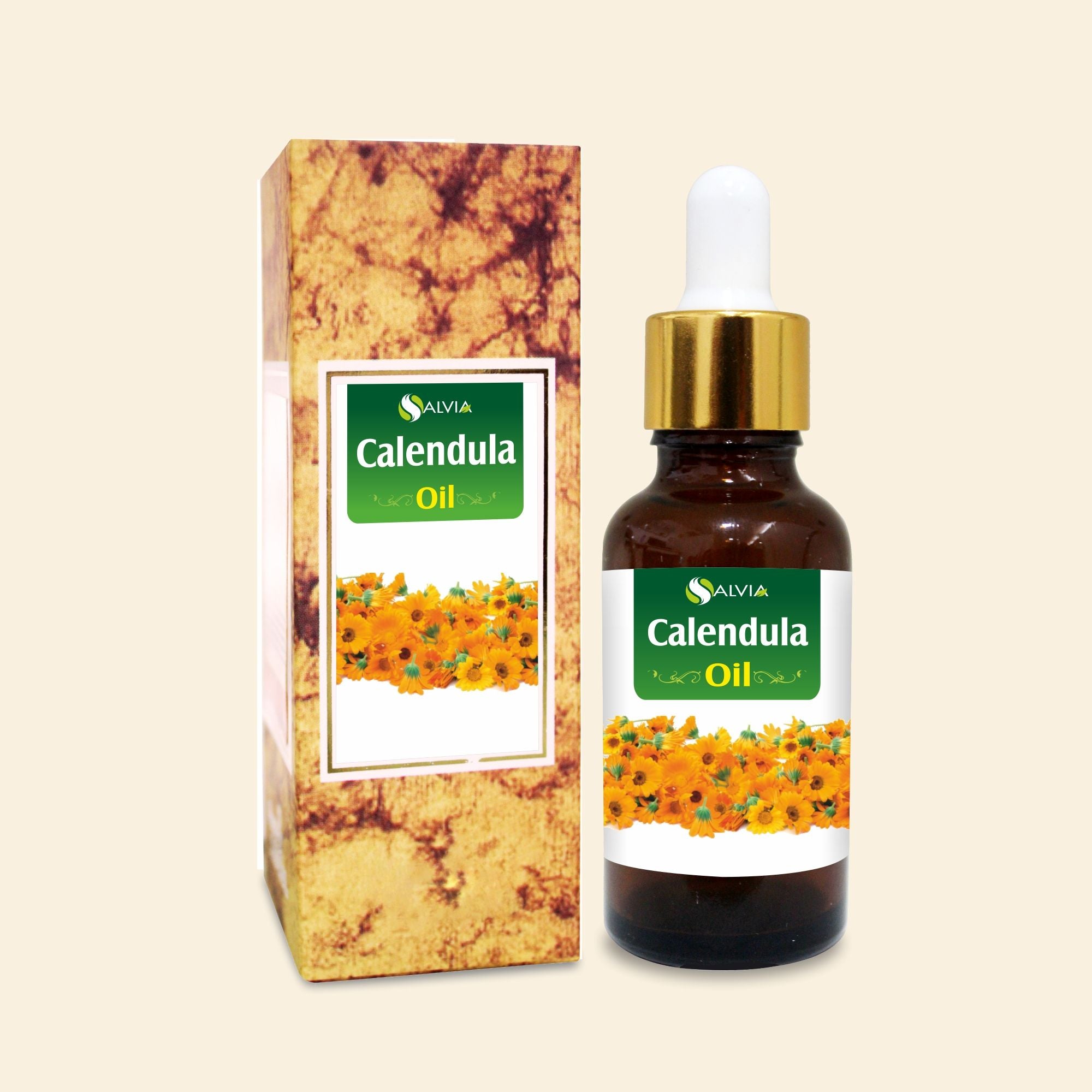 Salvia Natural Carrier Oils Calendula Oil Pure & Natural Carrier Oil