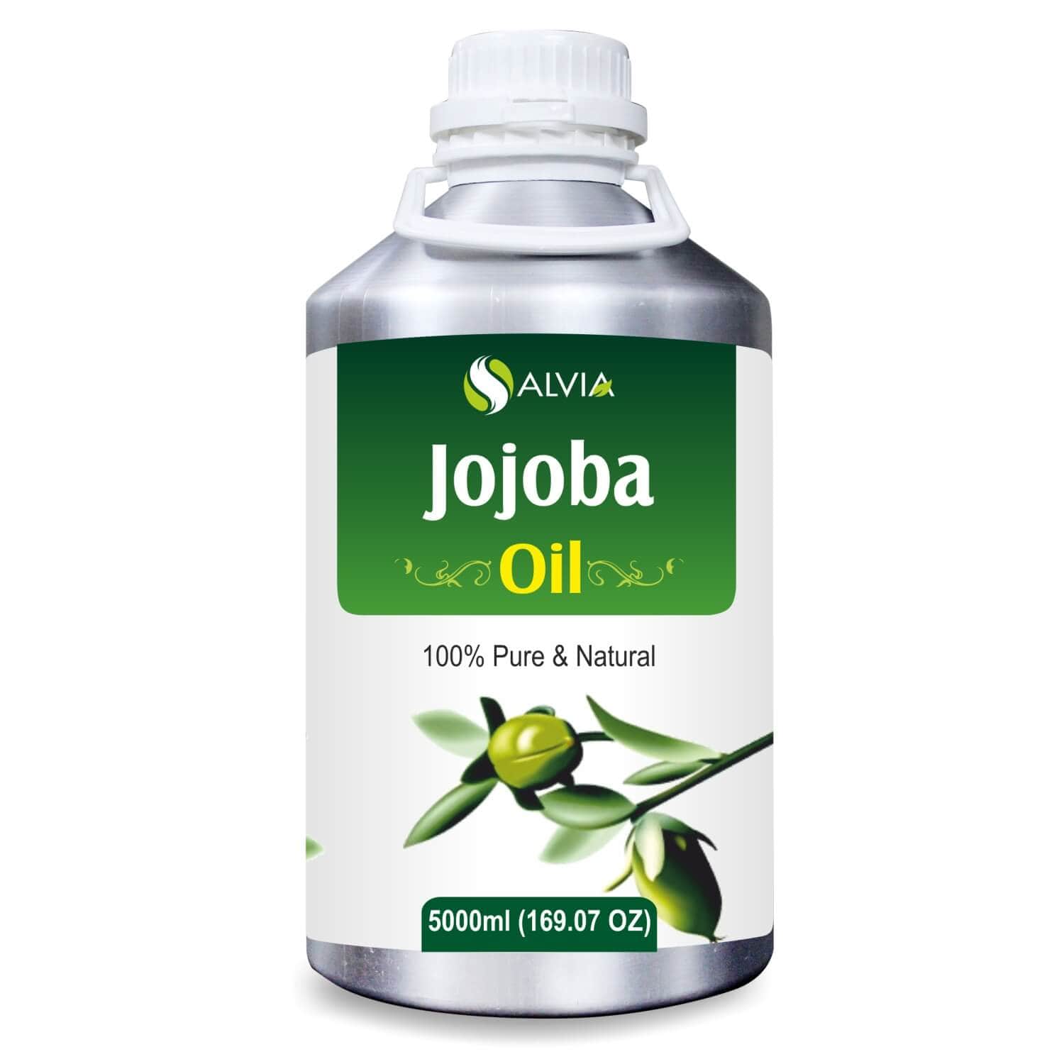 Salvia Natural Carrier Oils,Dry Hair,Oil for dry hair 5000ml Jojoba Oil Natural Carrier Oil Hair Growth