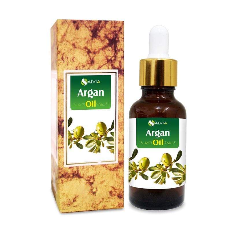 Salvia Natural Carrier Oils,Dry Skin,Anti Ageing,Moisturizing Oil,Anti-ageing Oil,Best Essential Oils for Skin 10ml Argan Oil (Argania Spinosa) 100% Pure & Natural Carrier Oil Antioxidants & Nourishes Hair & Treats Acne - Shoprythm