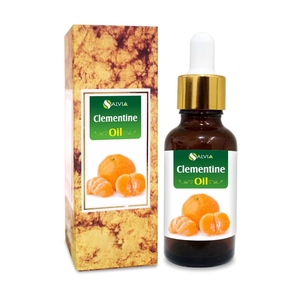 Salvia Natural Essential Oils 10ml Clementine Oil (Citrus-Clementine) 100% Natural Pure Essential Oil Brightens Skin, Elevates Positive Emotions, Purifies Air, Aromatherapy