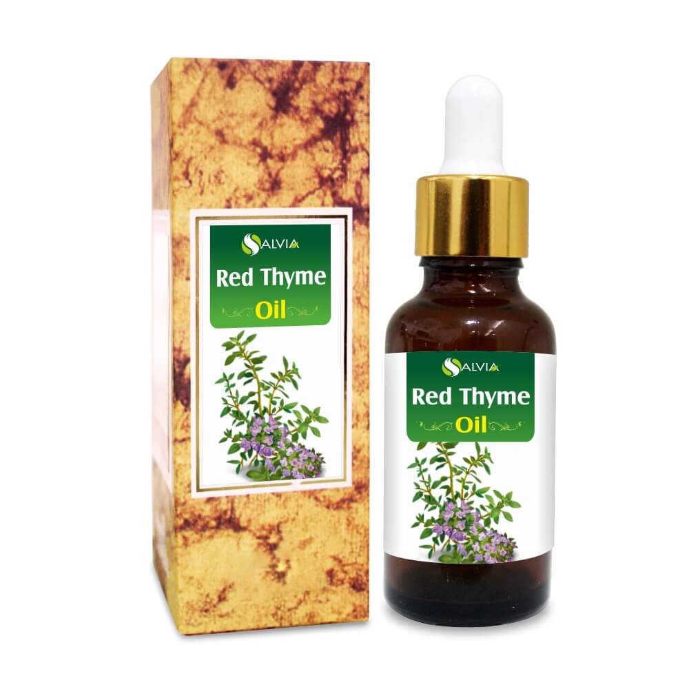 Salvia Natural Essential Oils 10ml Red Thyme (Thymus Vulgaris) Pure & Undiluted Essential Oil