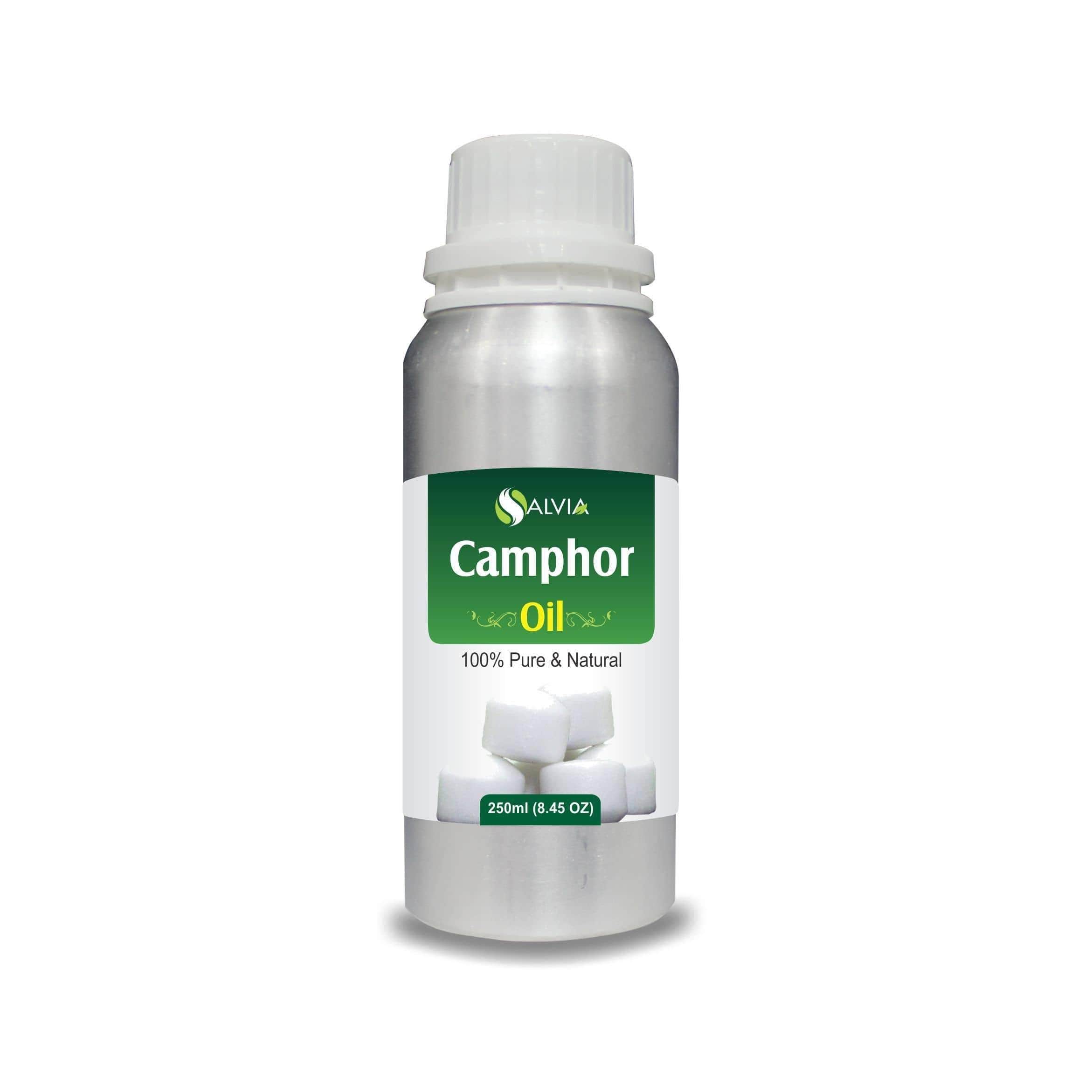 Salvia Natural Essential Oils 250ml Camphor Oil (Cinnamonutn Camphora) 100% Natural Pure Essential Oil
