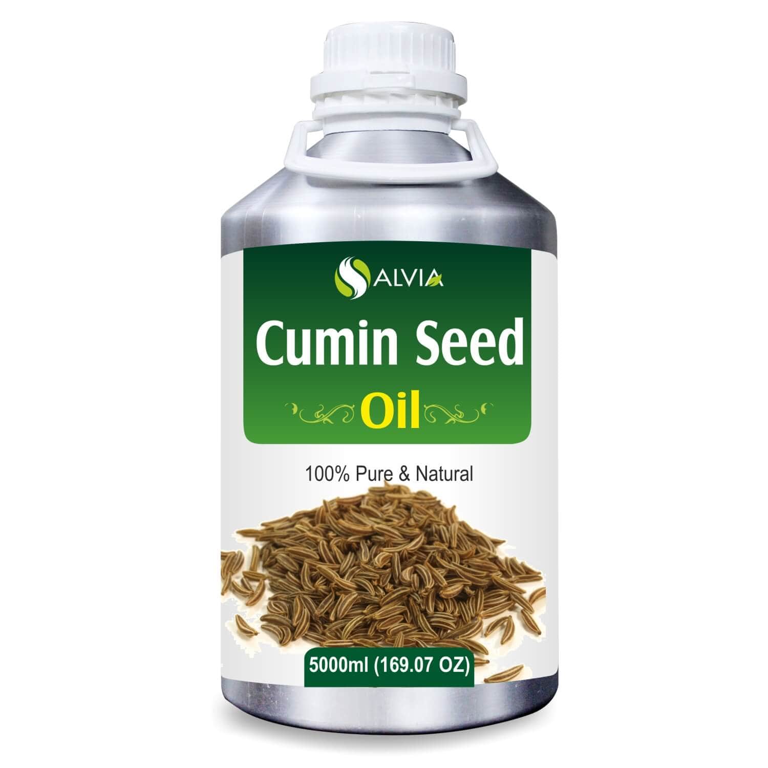Salvia Natural Essential Oils 5000ml Cumin Seed Oil (Cuminum Cyminum) 100% Natural Pure Essential Oil