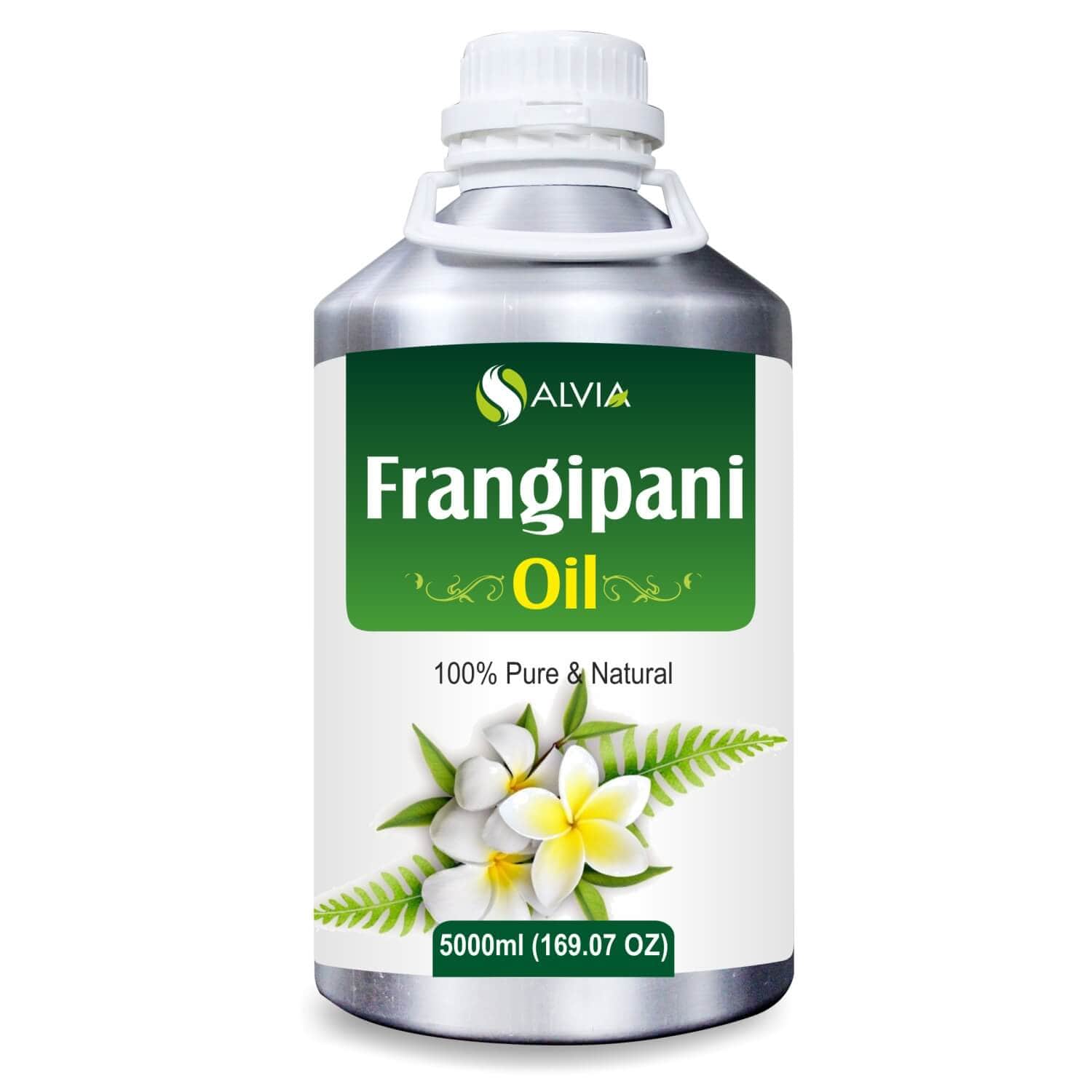 Salvia Natural Essential Oils 5000ml Frangipani Oil (Plumeria species) 100% Natural Essential Oil