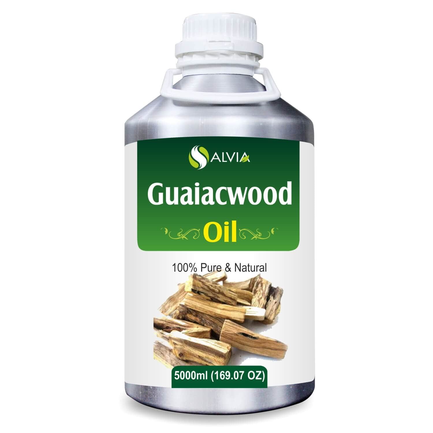 Salvia Natural Essential Oils 5000ml Guaiacwood Oil (Bulnesia Sarmientoi) 100% Natural Pure Essential Oil