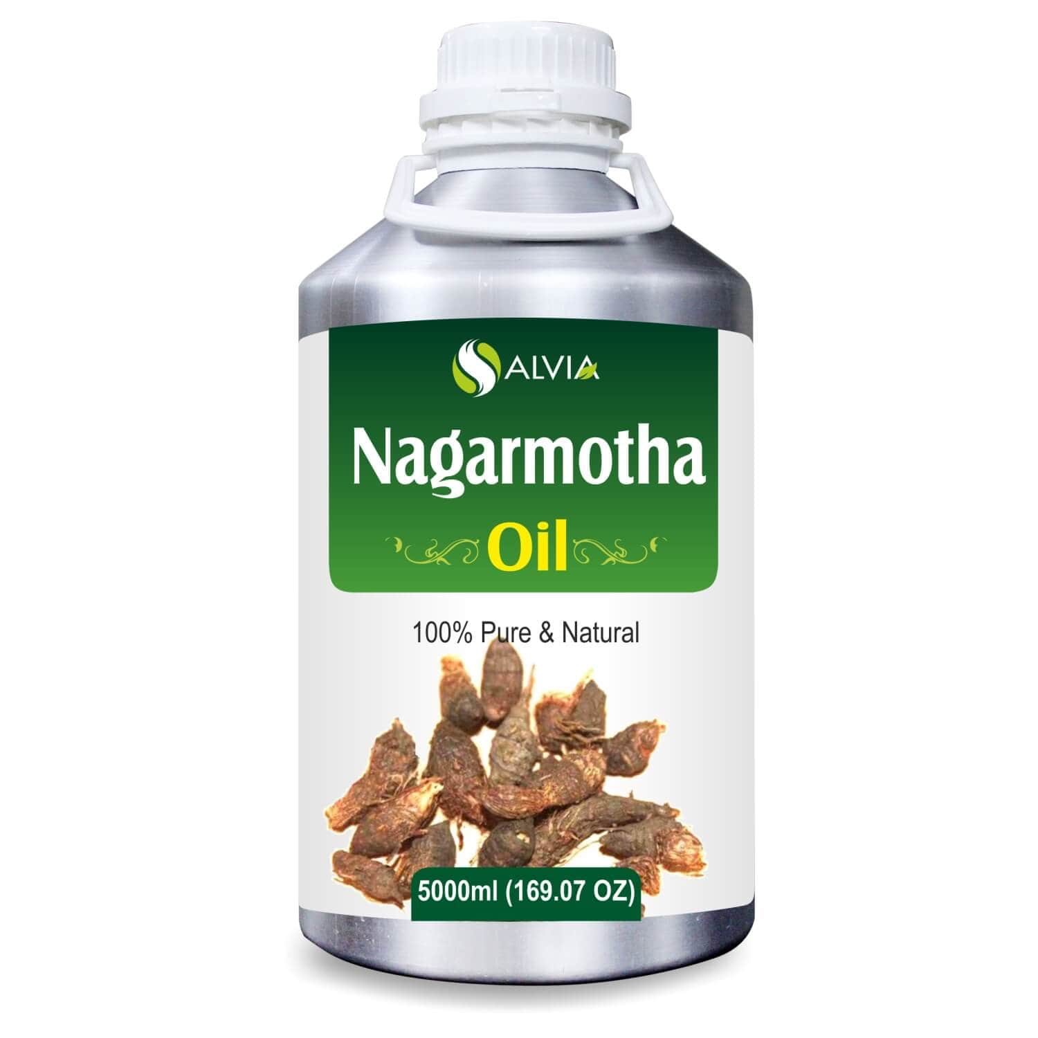 Salvia Natural Essential Oils 5000ml Nagarmotha Oil (Cyperus) Undiluted Pure Essential Oil