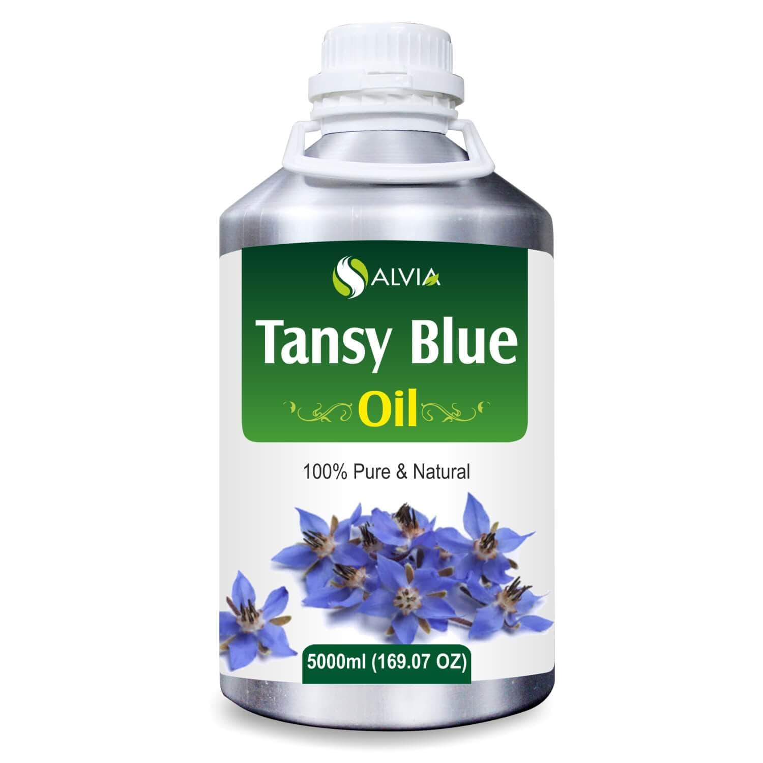 Salvia Natural Essential Oils 5000ml Tansy Oil (Tanacetum Vulgare) Pure Undiluted Natural Essential Oil Natural Aromatherapy Reduces Acne, Relief Pain
