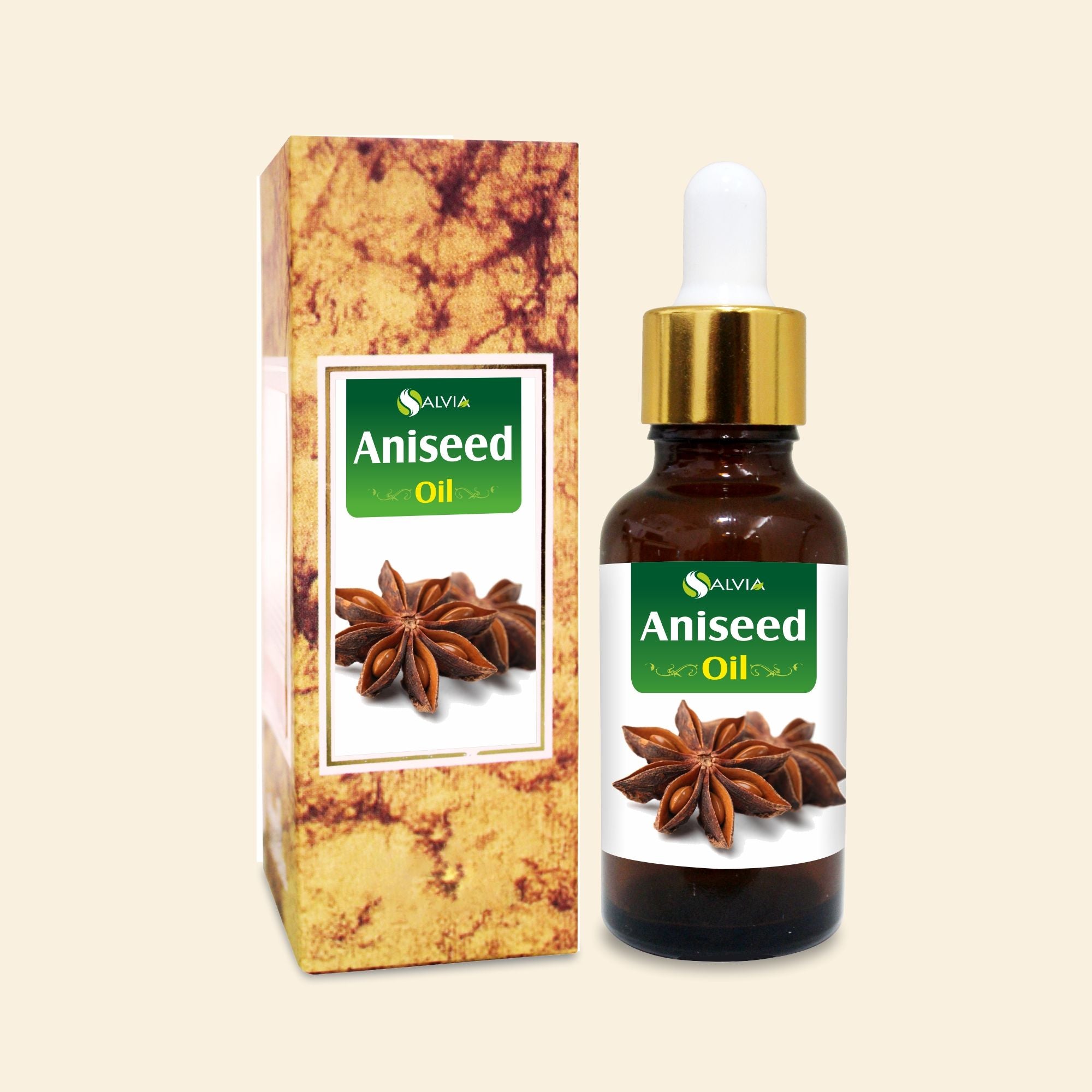 Salvia Natural Essential Oils Aniseed Oil (Pimpinella Anisum) Natural Pure Essential Oil