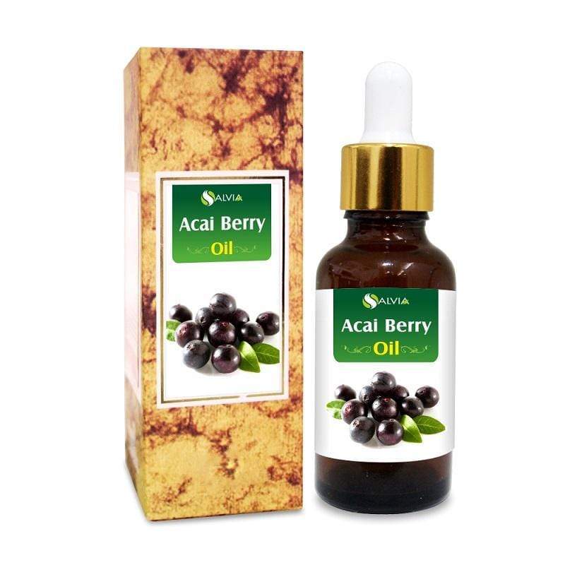 Salvia Natural Essential Oils,Anti Ageing,Anti-ageing Oil 10ml Acai Berry Oil 100% Natural Pure Carrier Oil1
