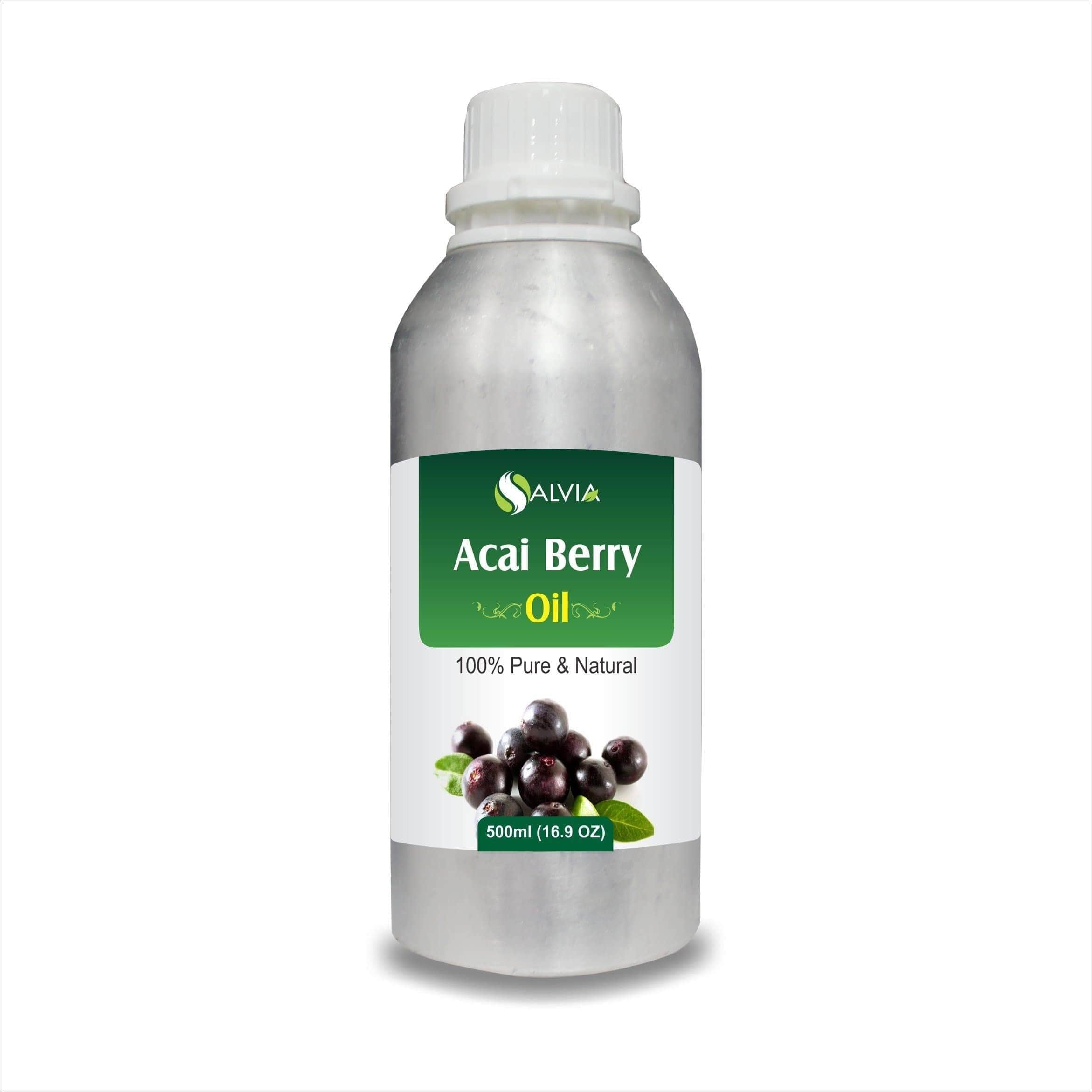 Salvia Natural Essential Oils,Anti Ageing,Anti-ageing Oil Acai Berry Oil 100% Natural Pure Carrier Oil1