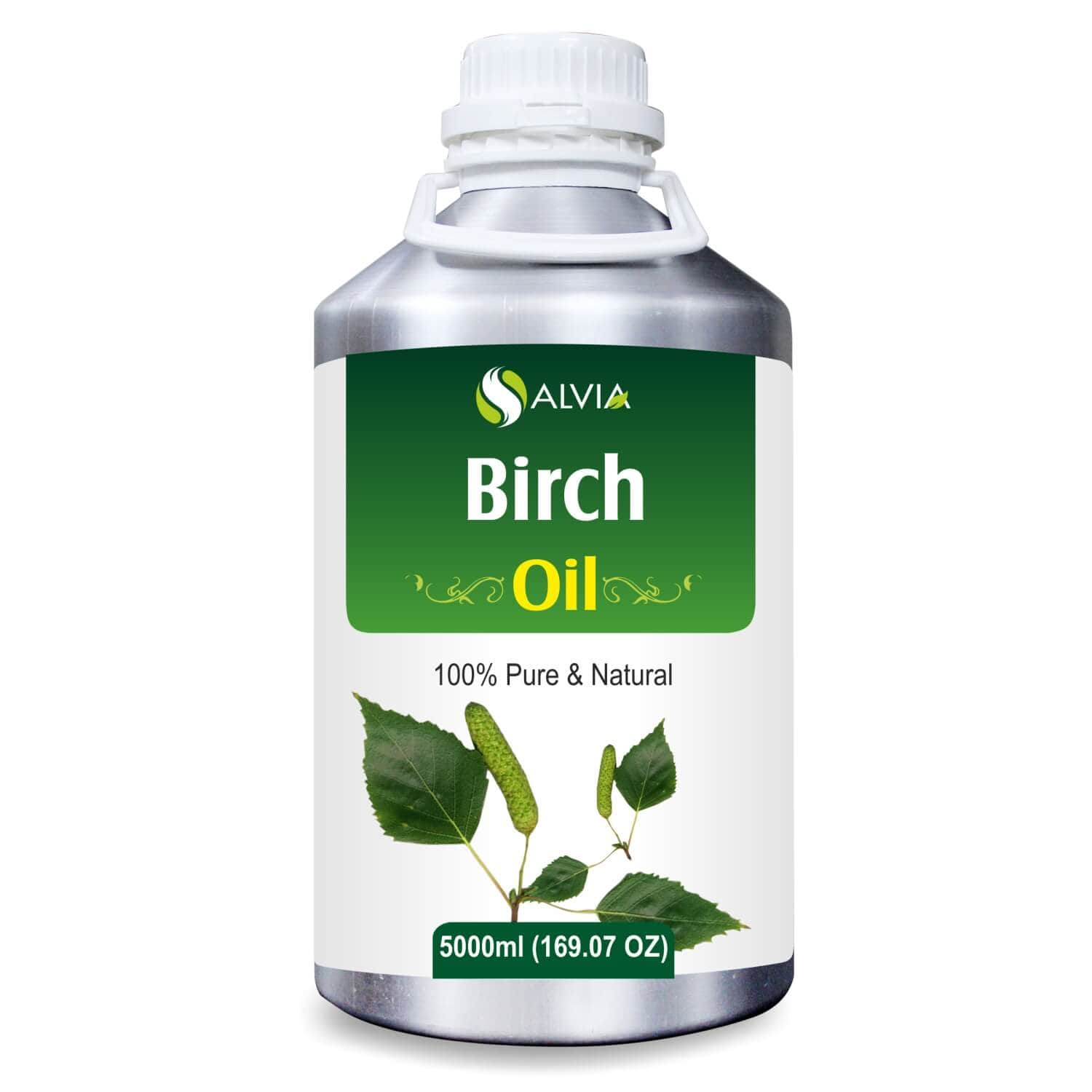 Salvia Natural Essential Oils Birch Oil (Betula Alba) Essential Oil 100% Natural Pure Essential Oil