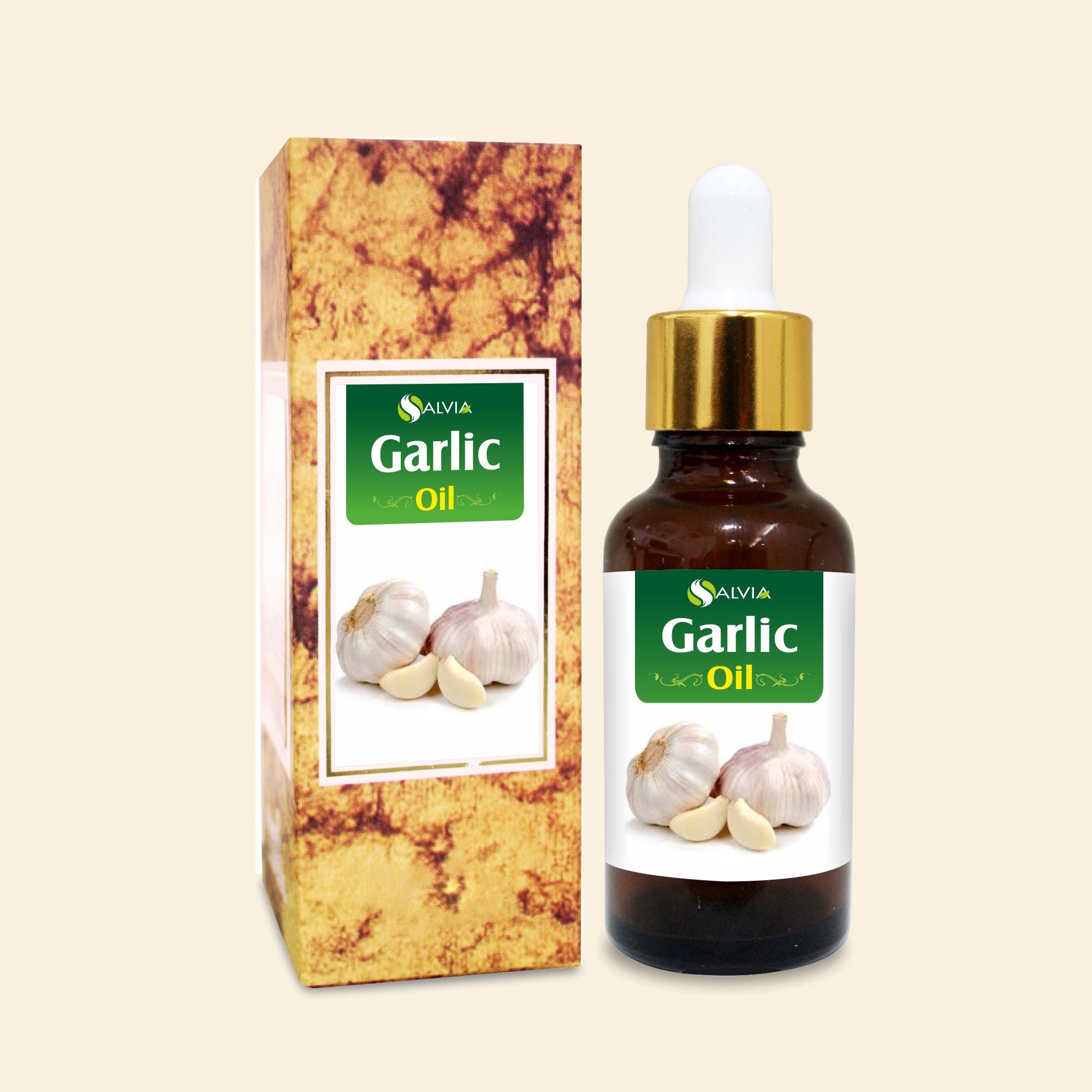Salvia Natural Essential Oils Garlic Oil (Allium Sativum) 100% Natural Pure Essential Oil