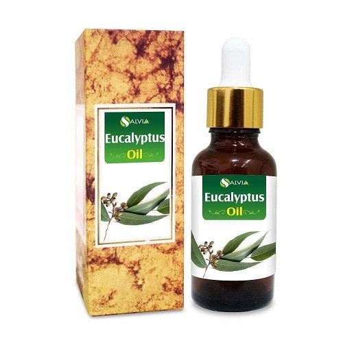Salvia Natural Essential Oils,Greasy Oil,Anti Fungal,Anti-fungal Oil,Oil for Greasy Hair,Oil for Greasy Hair 10ml Eucalyptus Oil (Nilgiri Oil) Pure Essential Oil