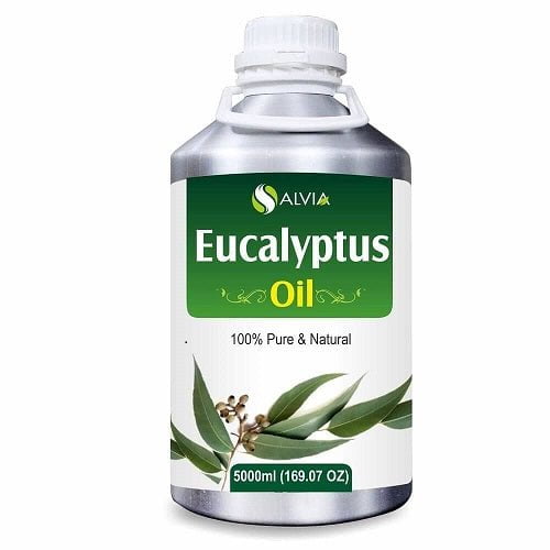 Salvia Natural Essential Oils,Greasy Oil,Anti Fungal,Anti-fungal Oil,Oil for Greasy Hair,Oil for Greasy Hair 5000ml Eucalyptus Oil (Nilgiri Oil) Pure Essential Oil